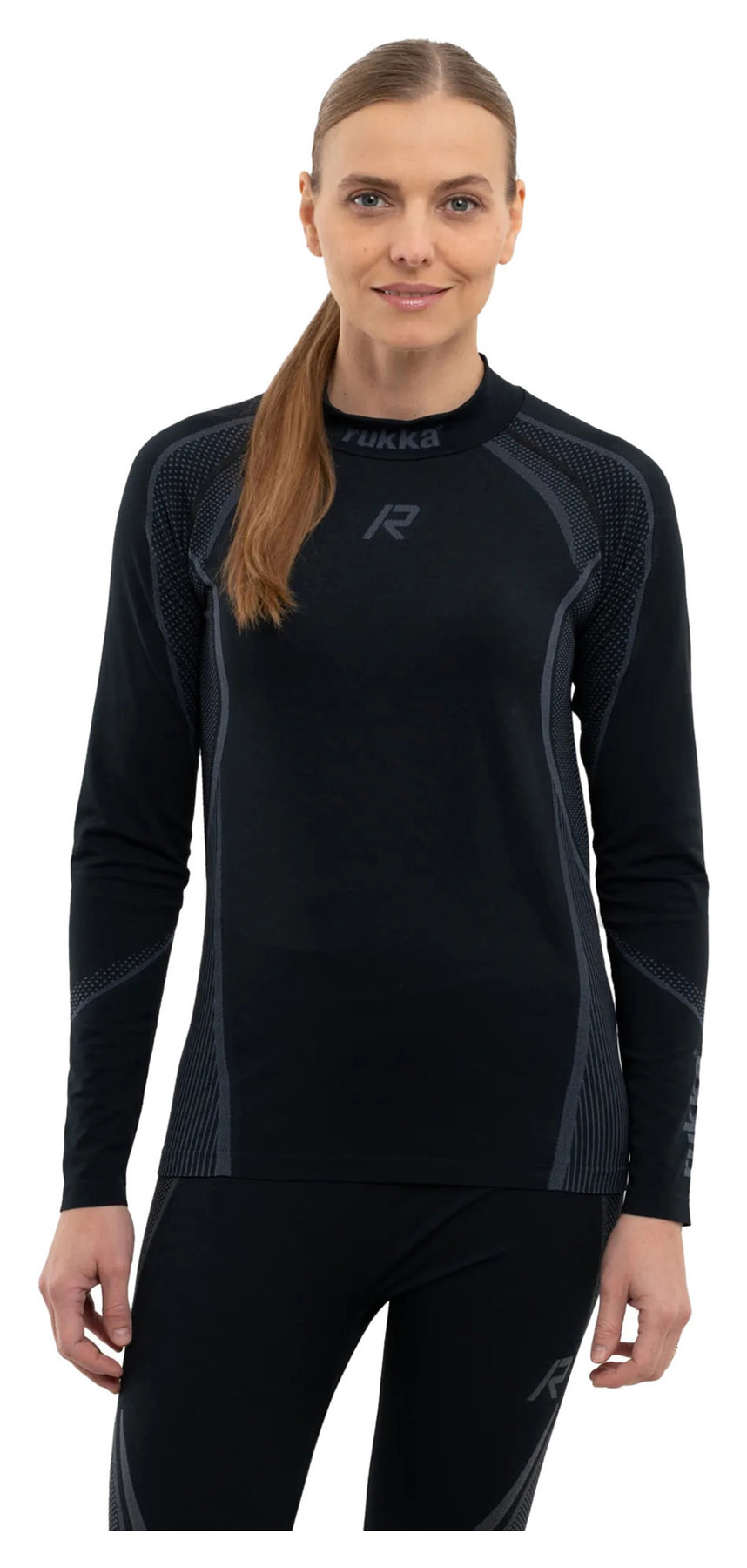 Veste Fonctionnelle Rukka Active-R Lady - Taille M, Noire, Polyamide, Couche Intermédiaire Femme