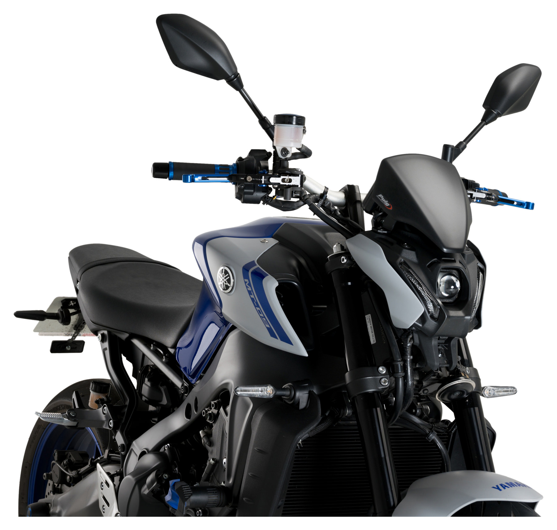 Puig Copertura Antipolvere Per Forcella Moto - Aspetto Carbonio, Universale