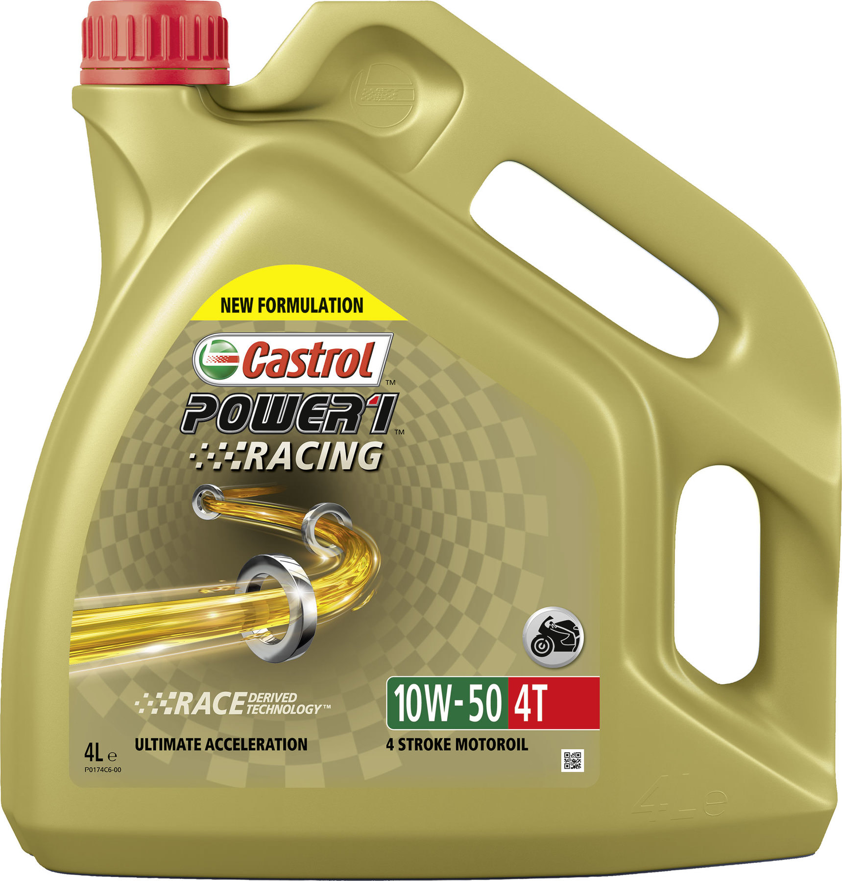 Castrol Castrol Power1 Racing 10W-50 HC-Synthetic, 4T Engine Oil