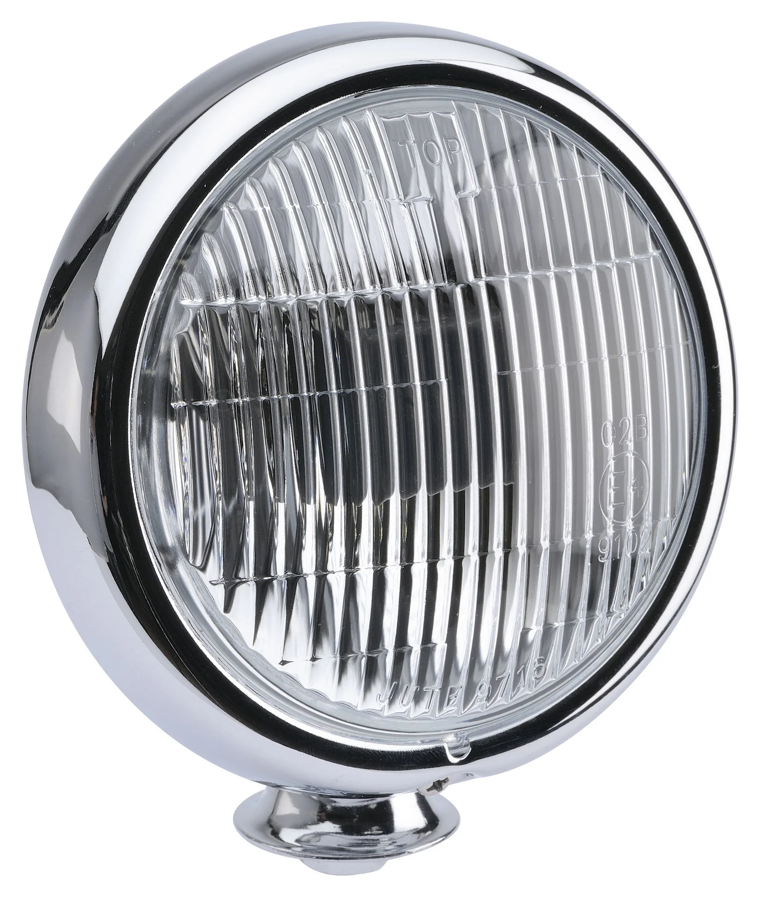 Auxiliary headlamp 4 1/2" chrome