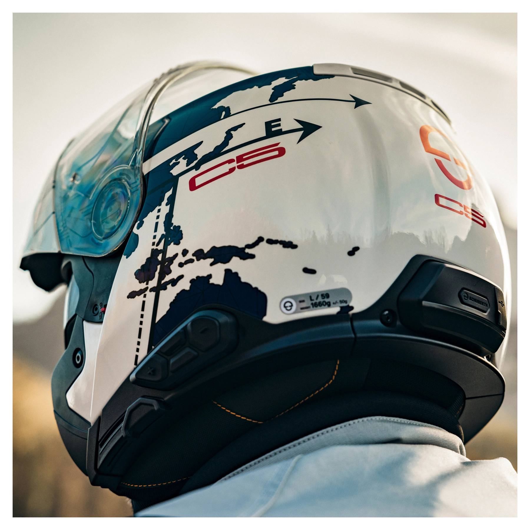 C5 Globe Blue
