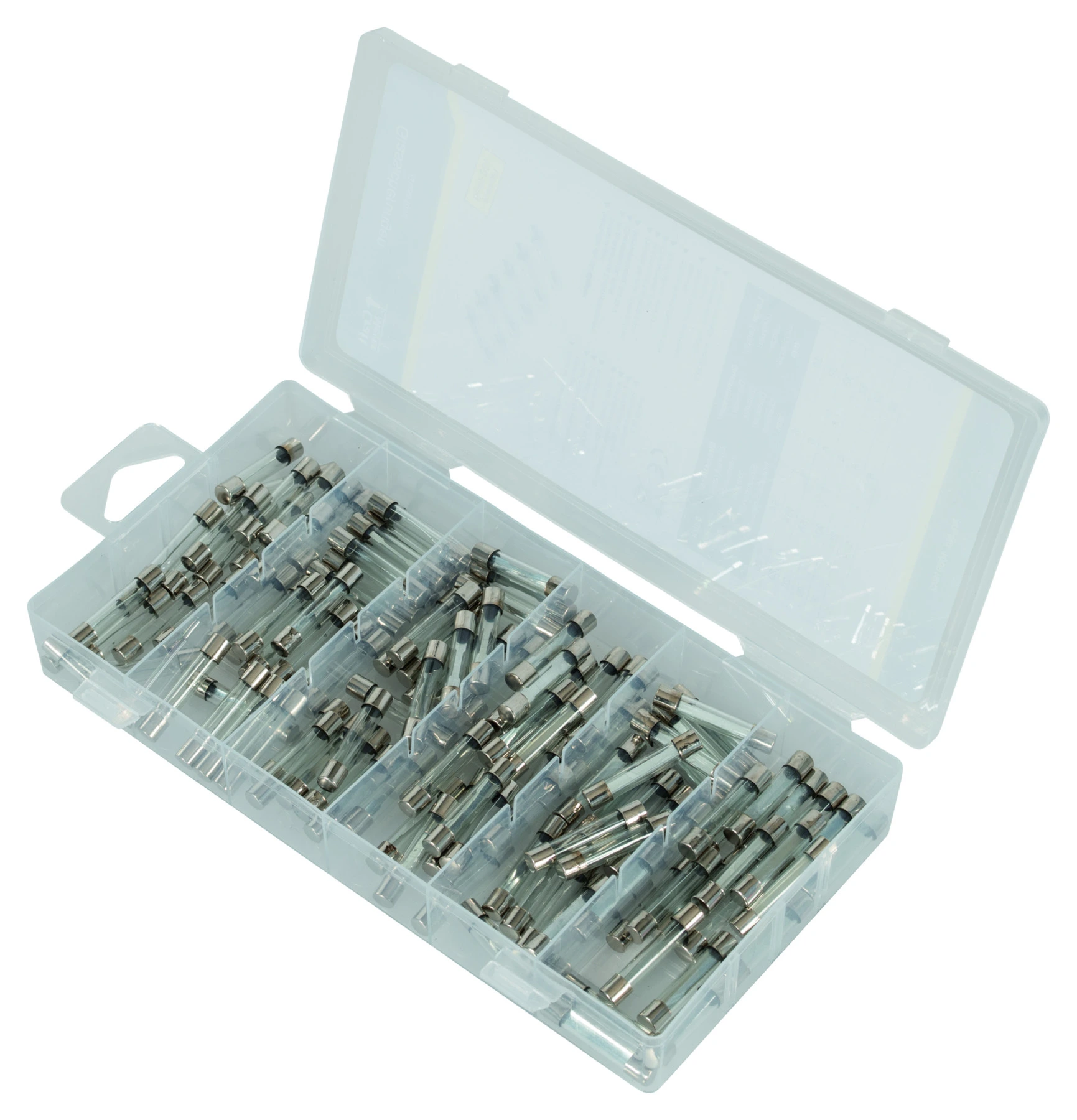 Sortimentsbox mit 32 mm Glassicherungen