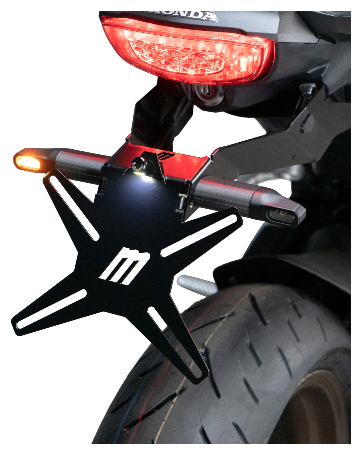 Soporte de matrícula Motoism para Honda