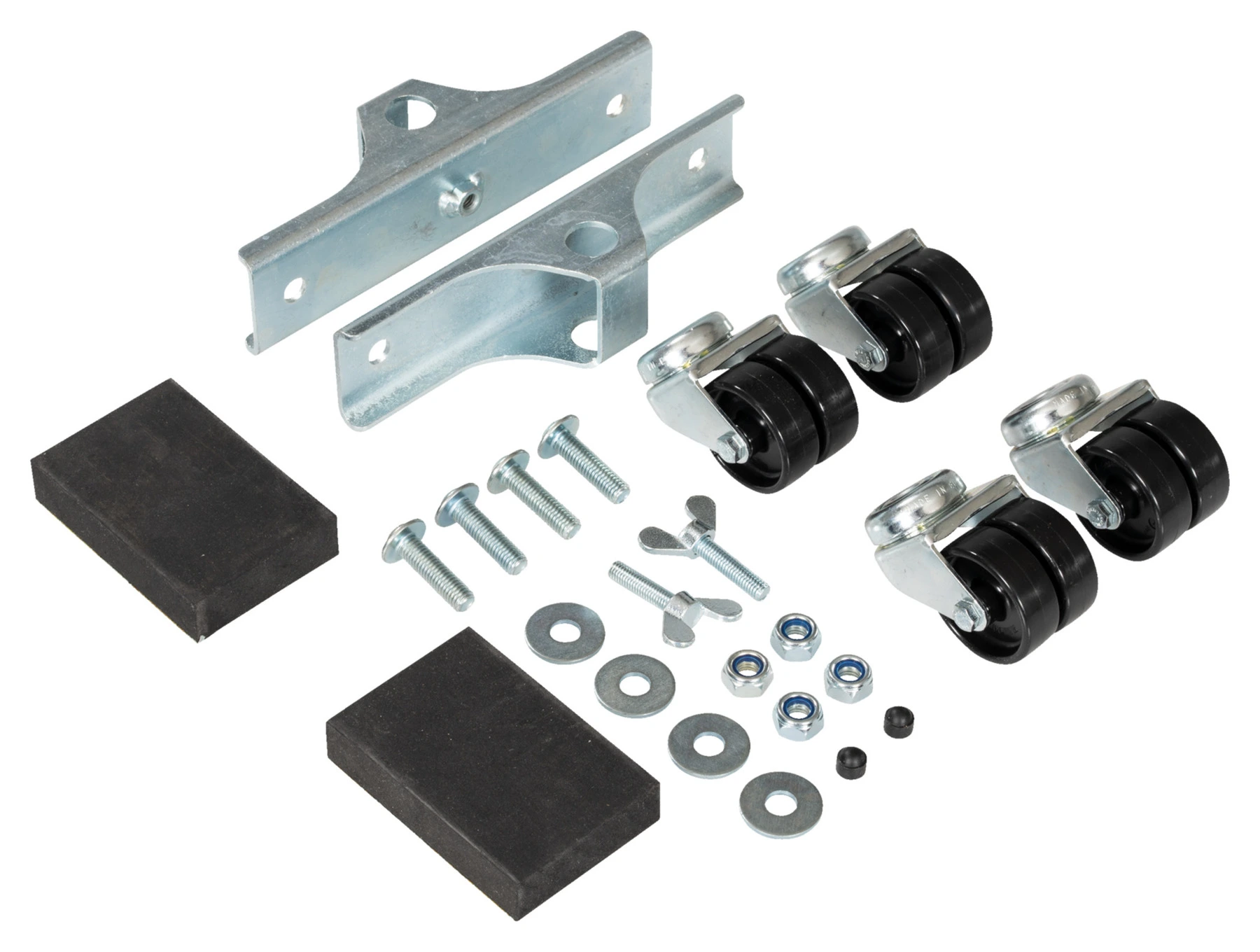 Rear assembly stand / manoeuvring set