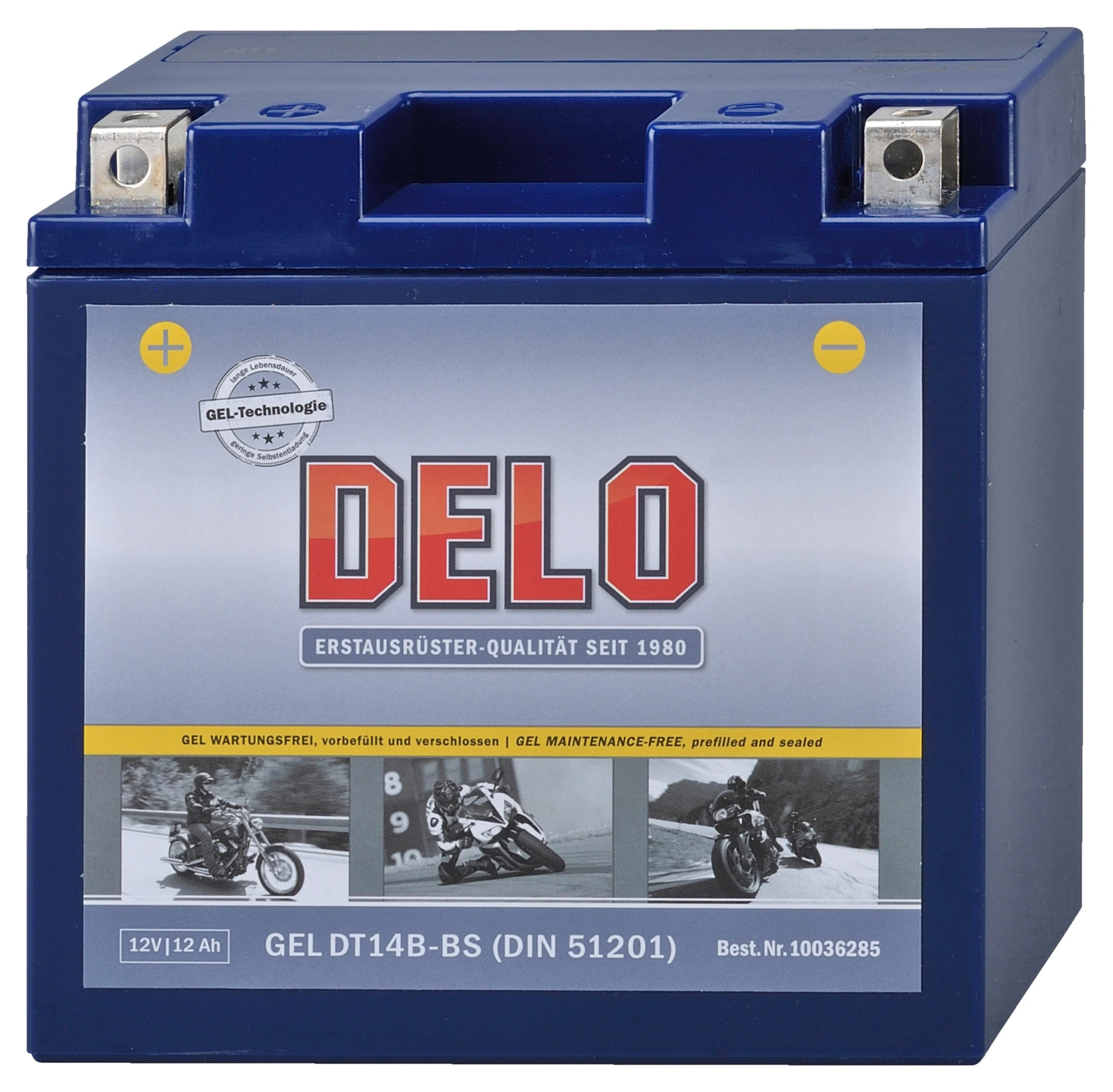 Batterie Au Gel, Rempliée Et Fermée