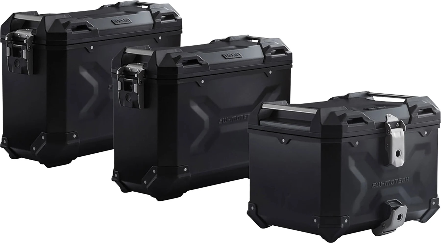 TRAX ADV Koffer-Komplettset schwarz