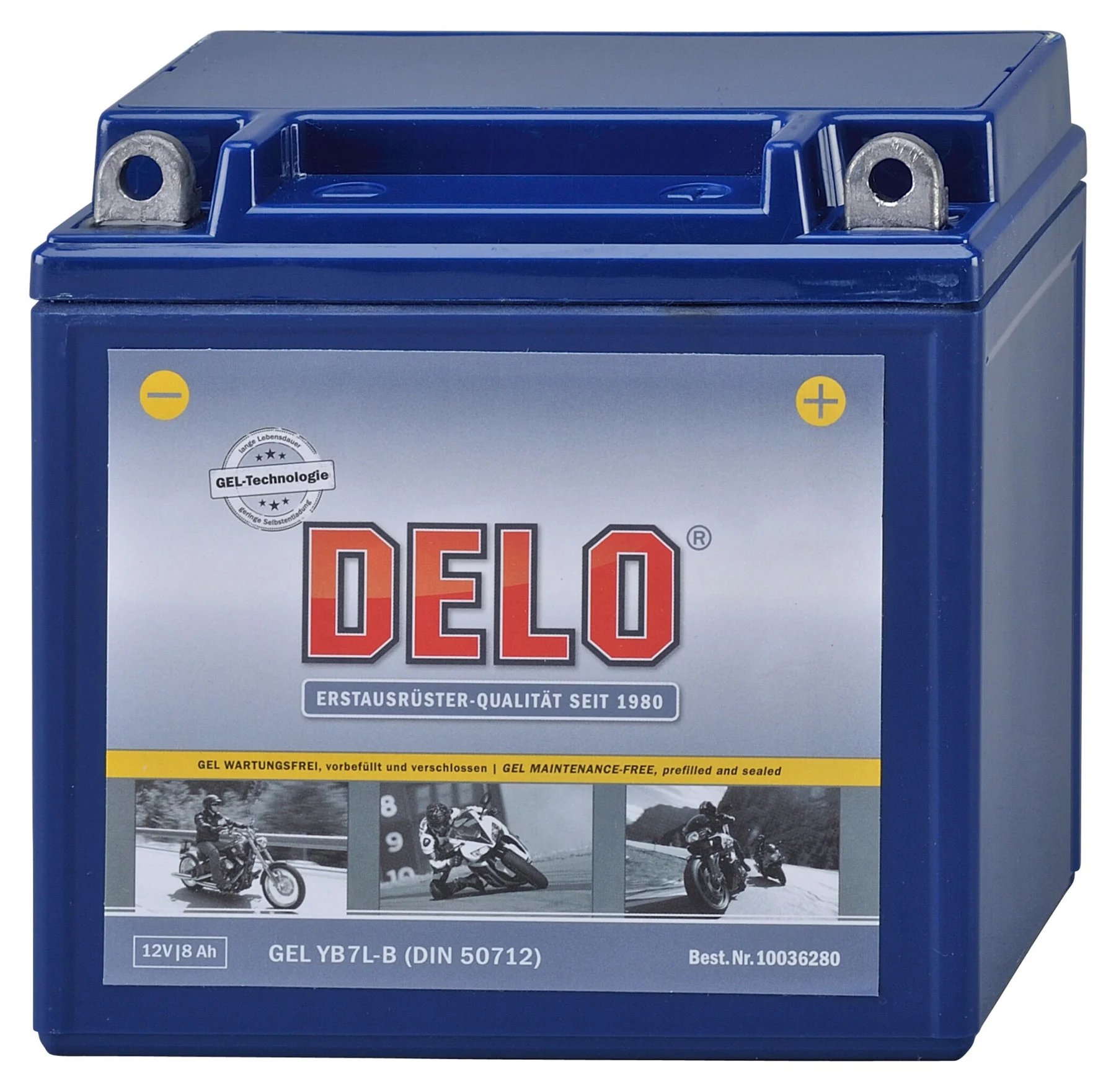 Batterie Au Gel, Rempliée Et Fermée