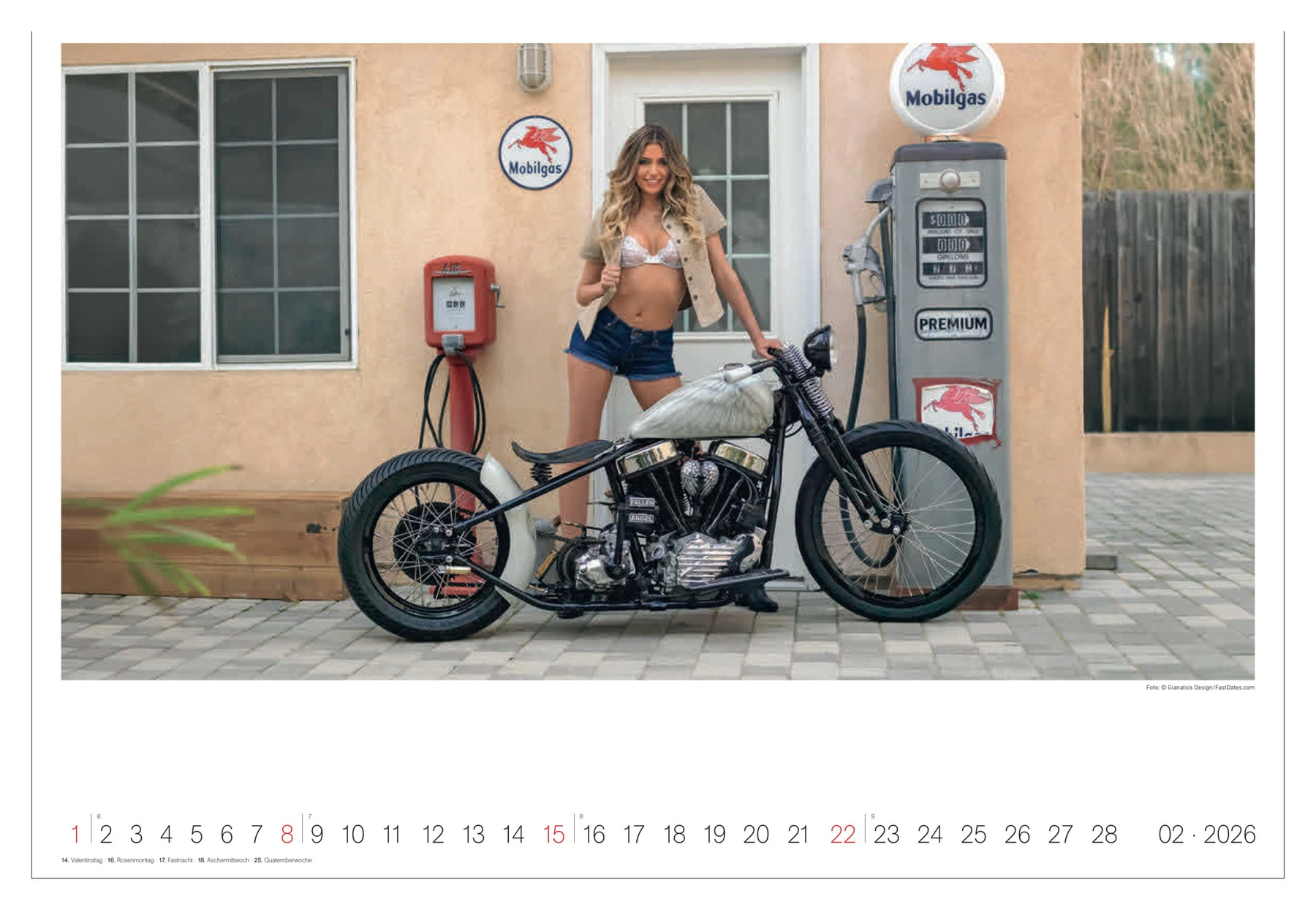 Bike&Girls Kalender 2026