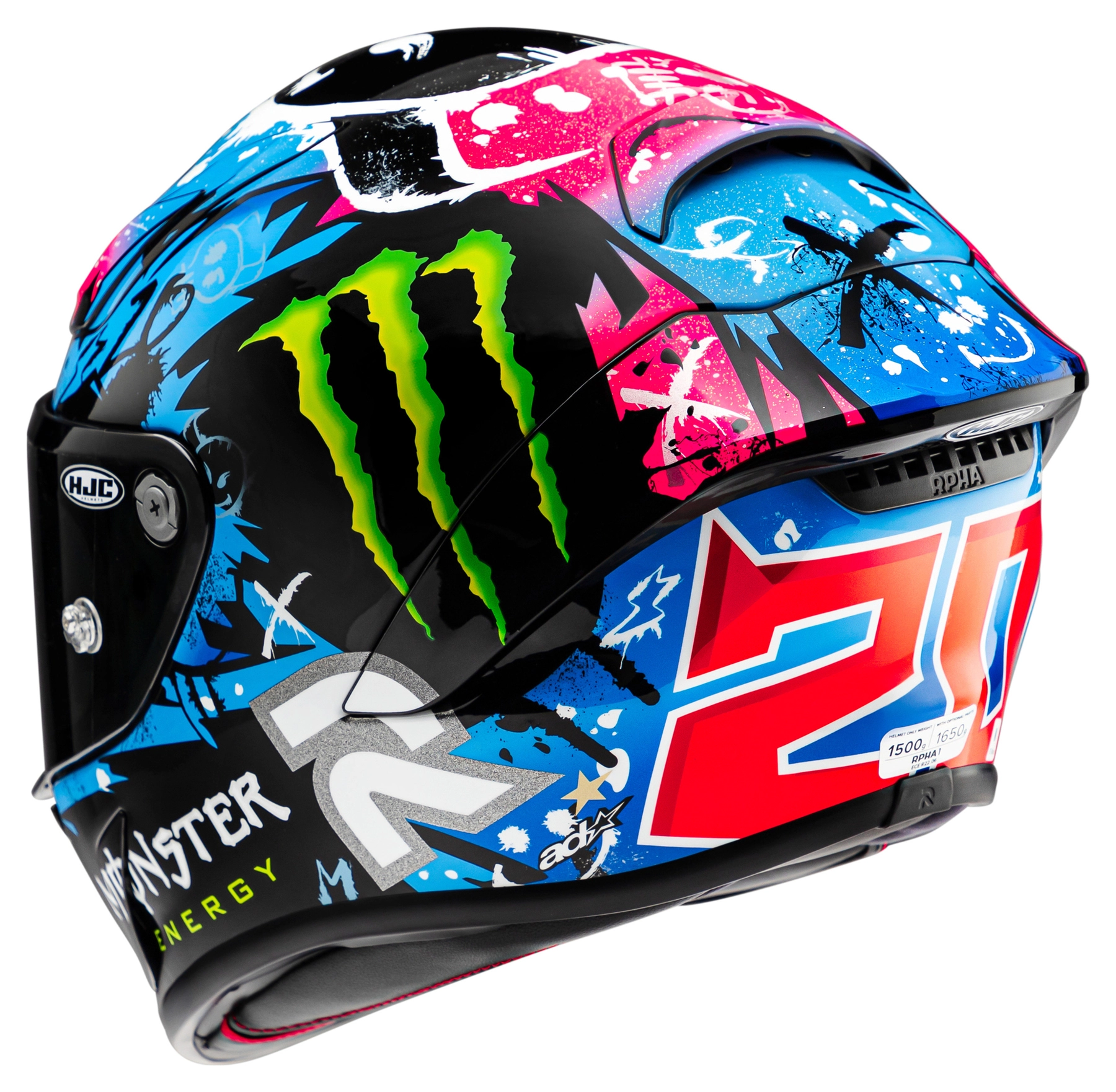 HJC HJC RPHA 1 Monster Quar. 2024 MC28 Full Face Helmet