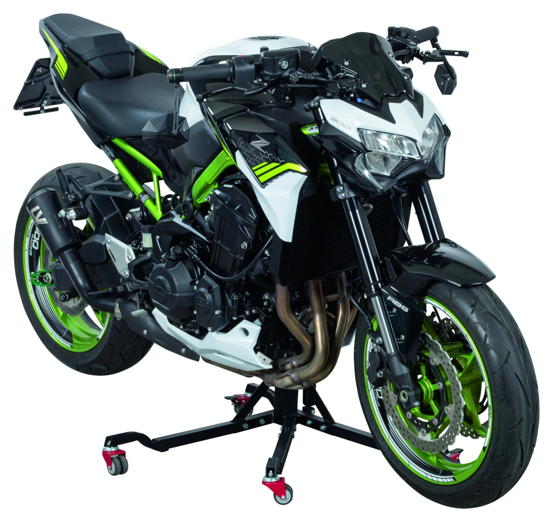 central motorcycle jack