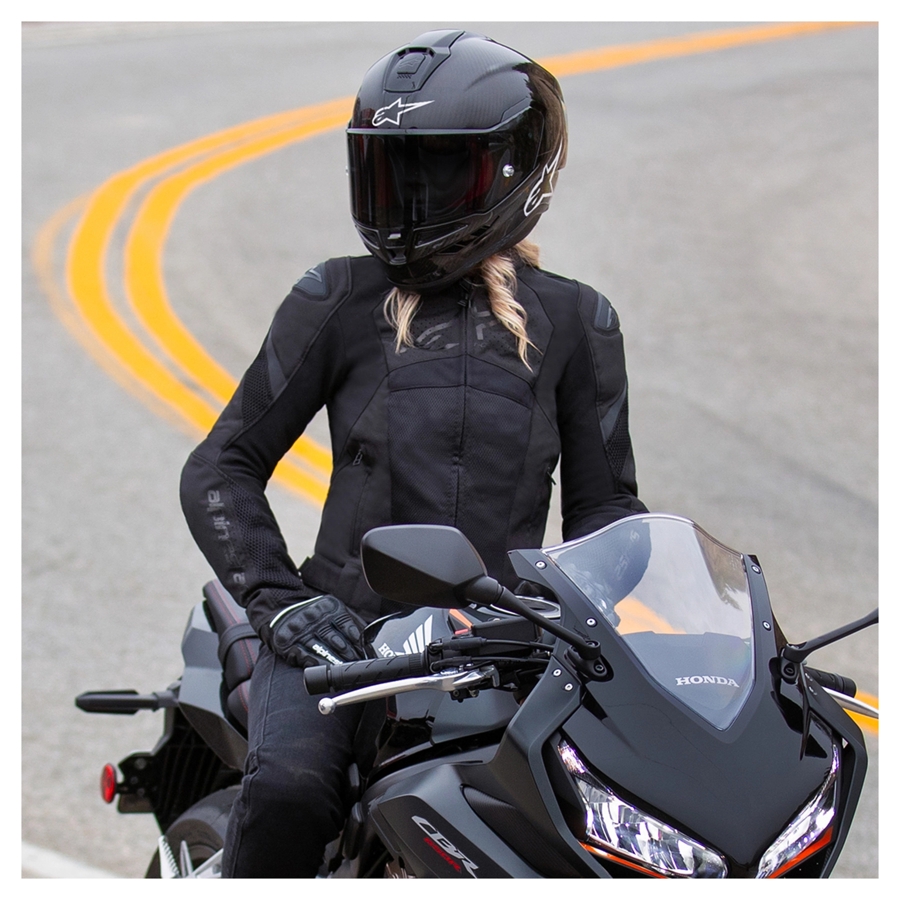 Stella gp plus r v2 airflow leather jacket shop