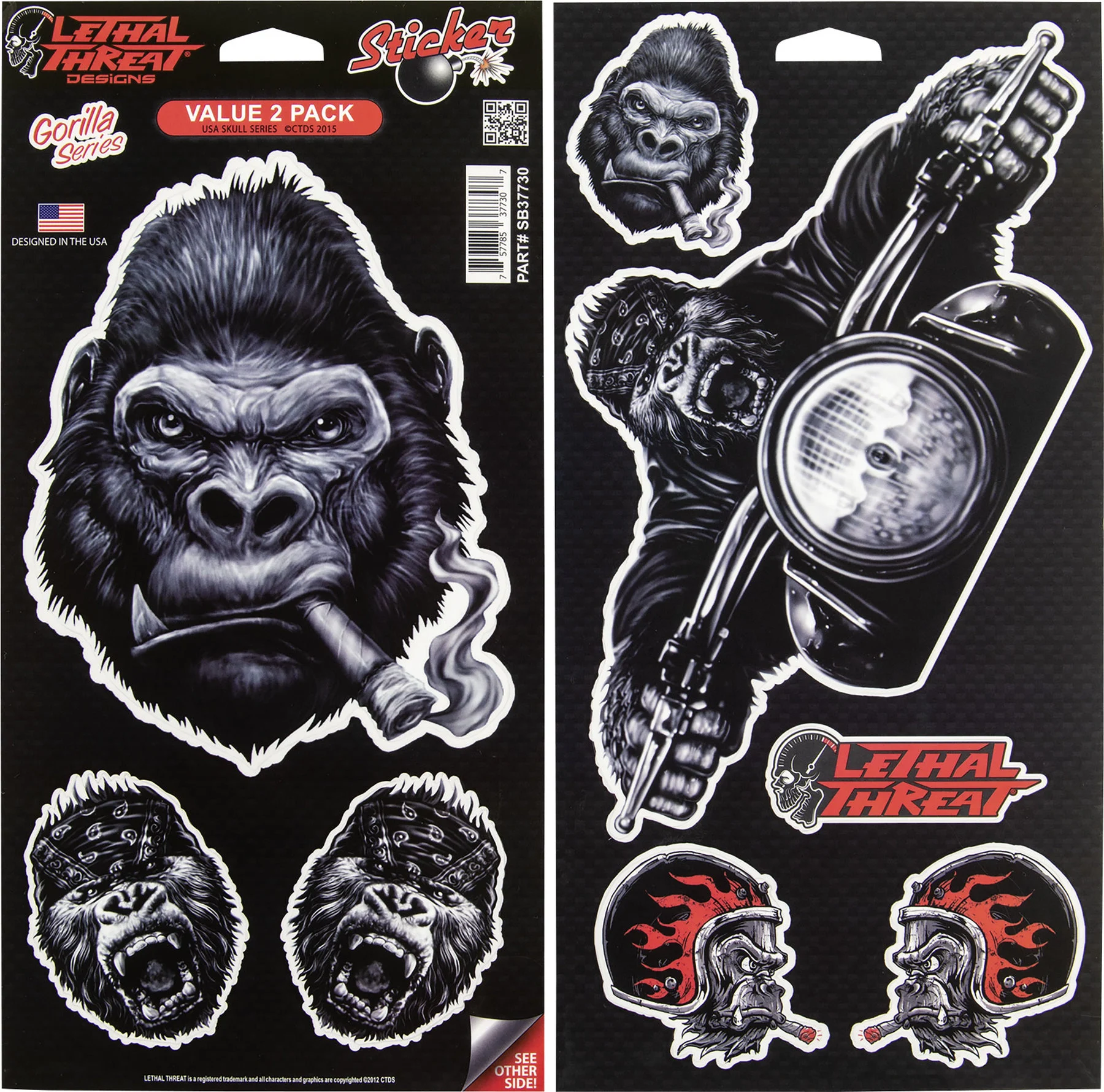 Gorilla Series Decals