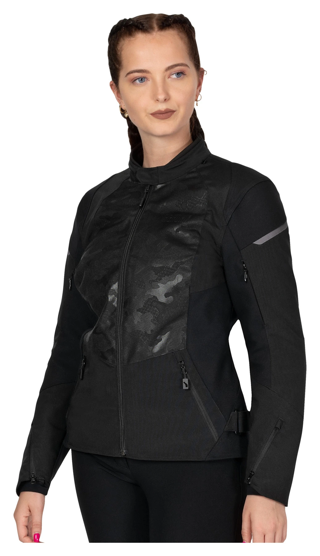 Womens textile motorcycle jacket hotsell