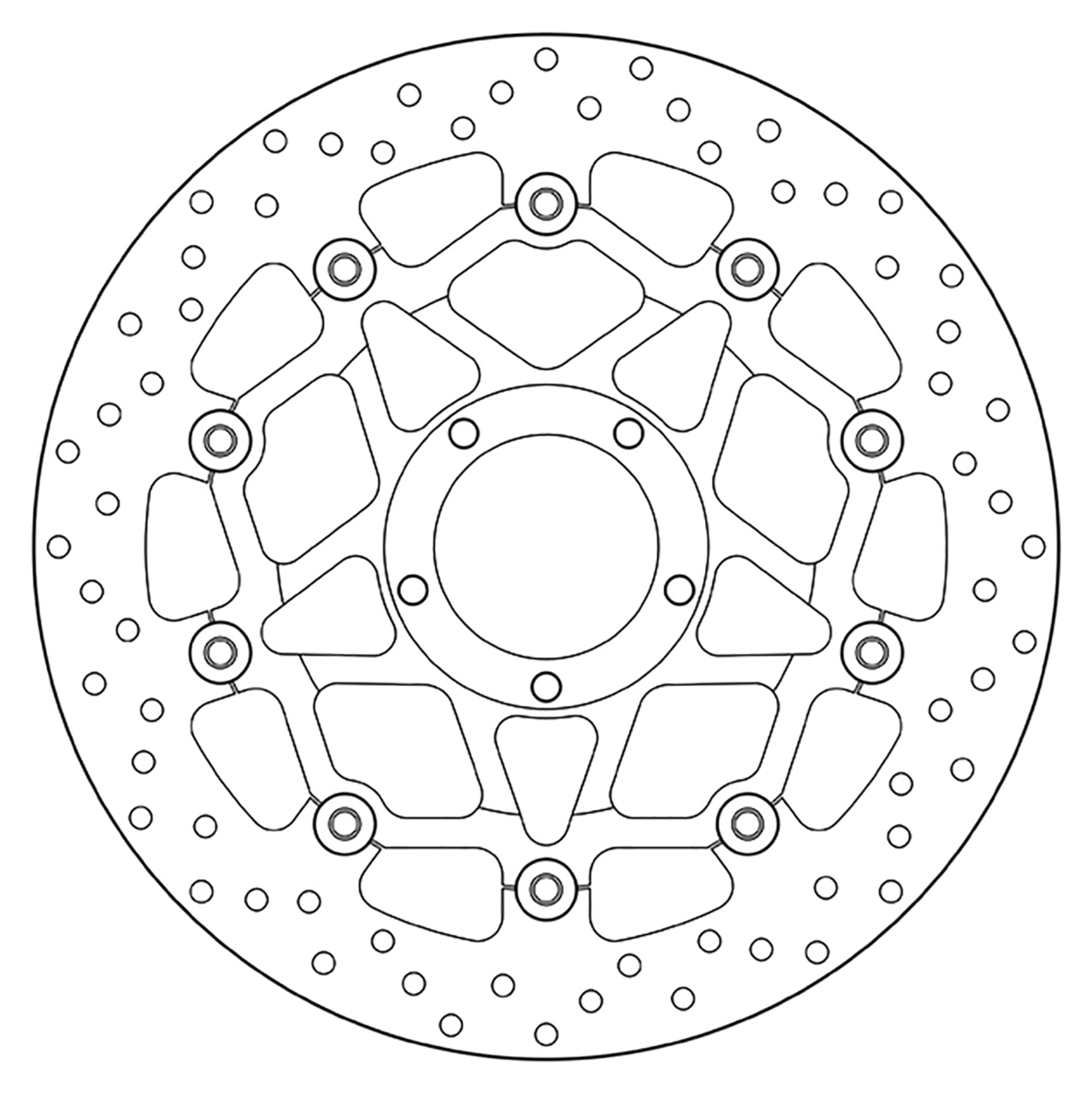 Disques De Frein Flottants