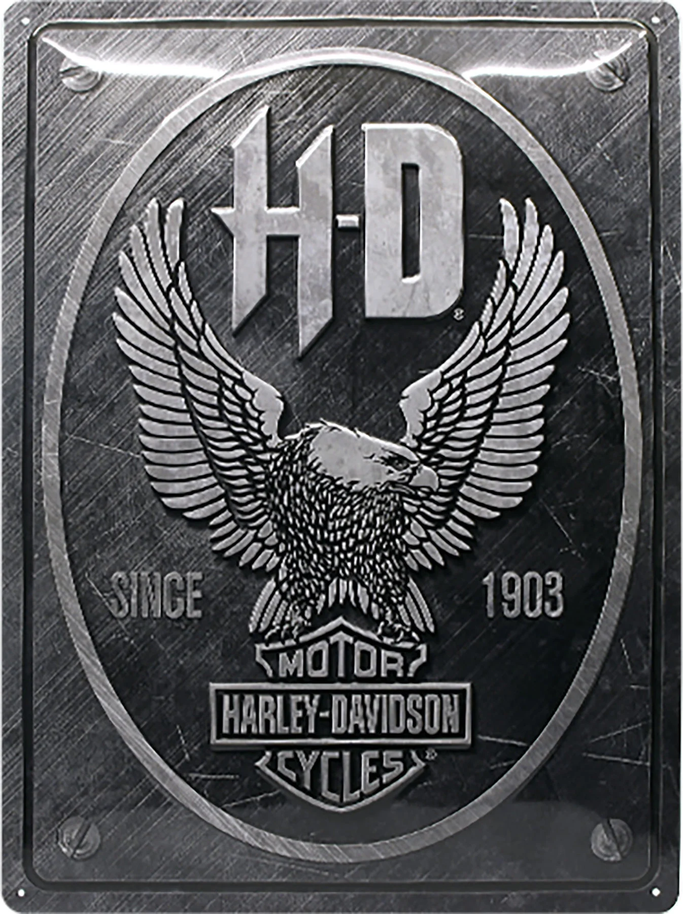 Plåtskylt Harley-Davidson Eagle