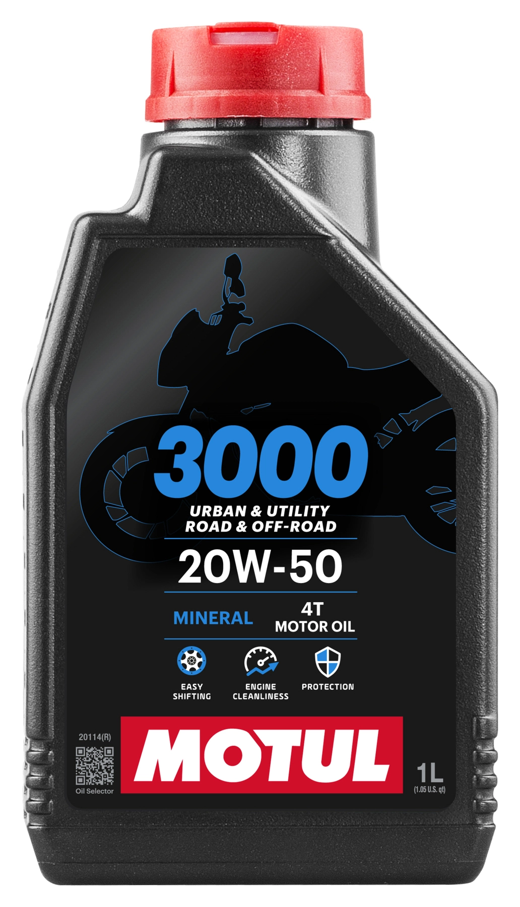Motorenöl 3000 4T 20W-50, 1 Liter