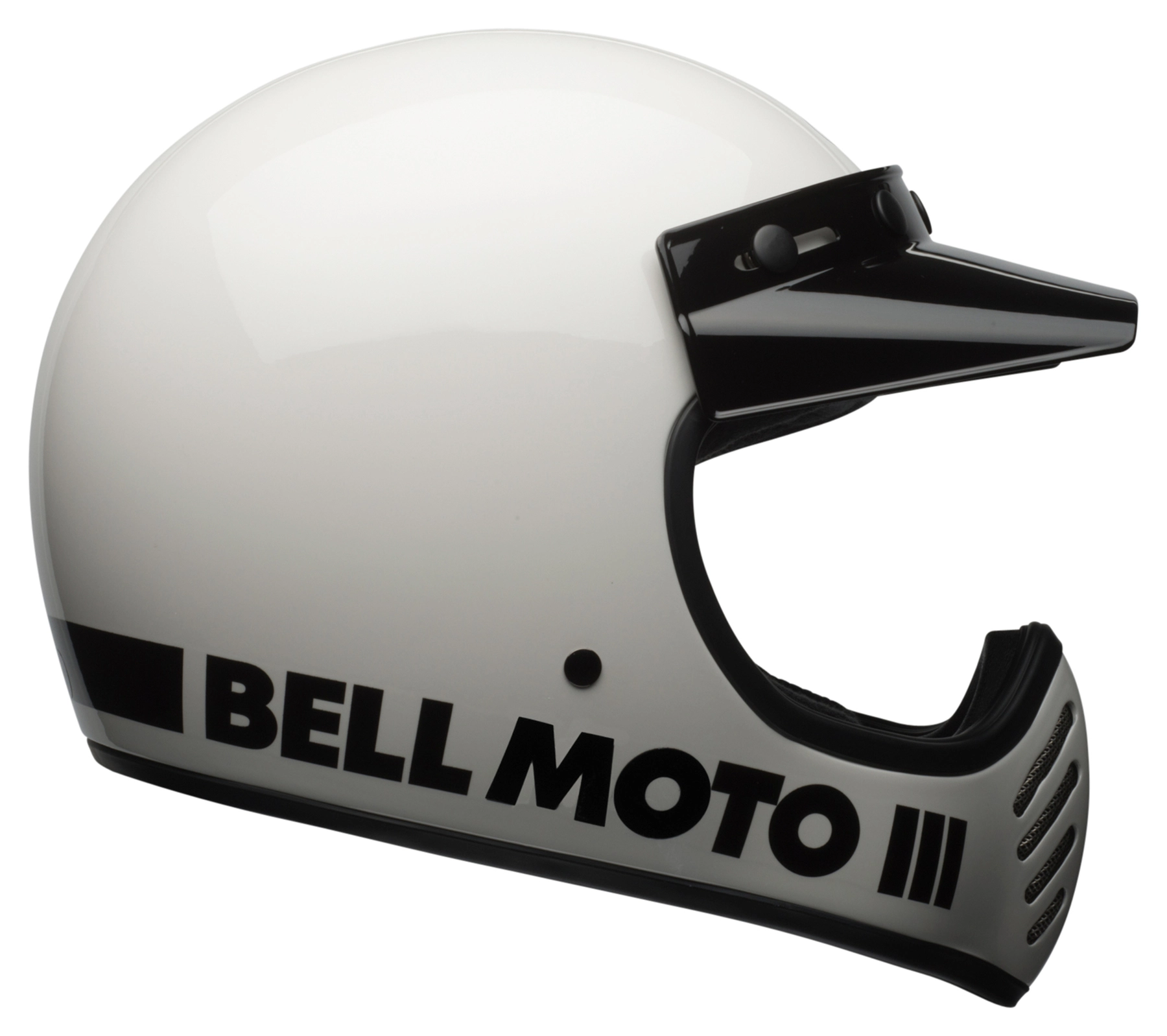 Moto-3 Classic White