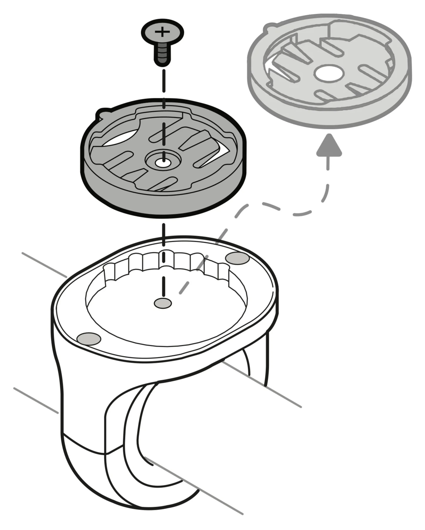 Moto I And Ii Mount Adapter