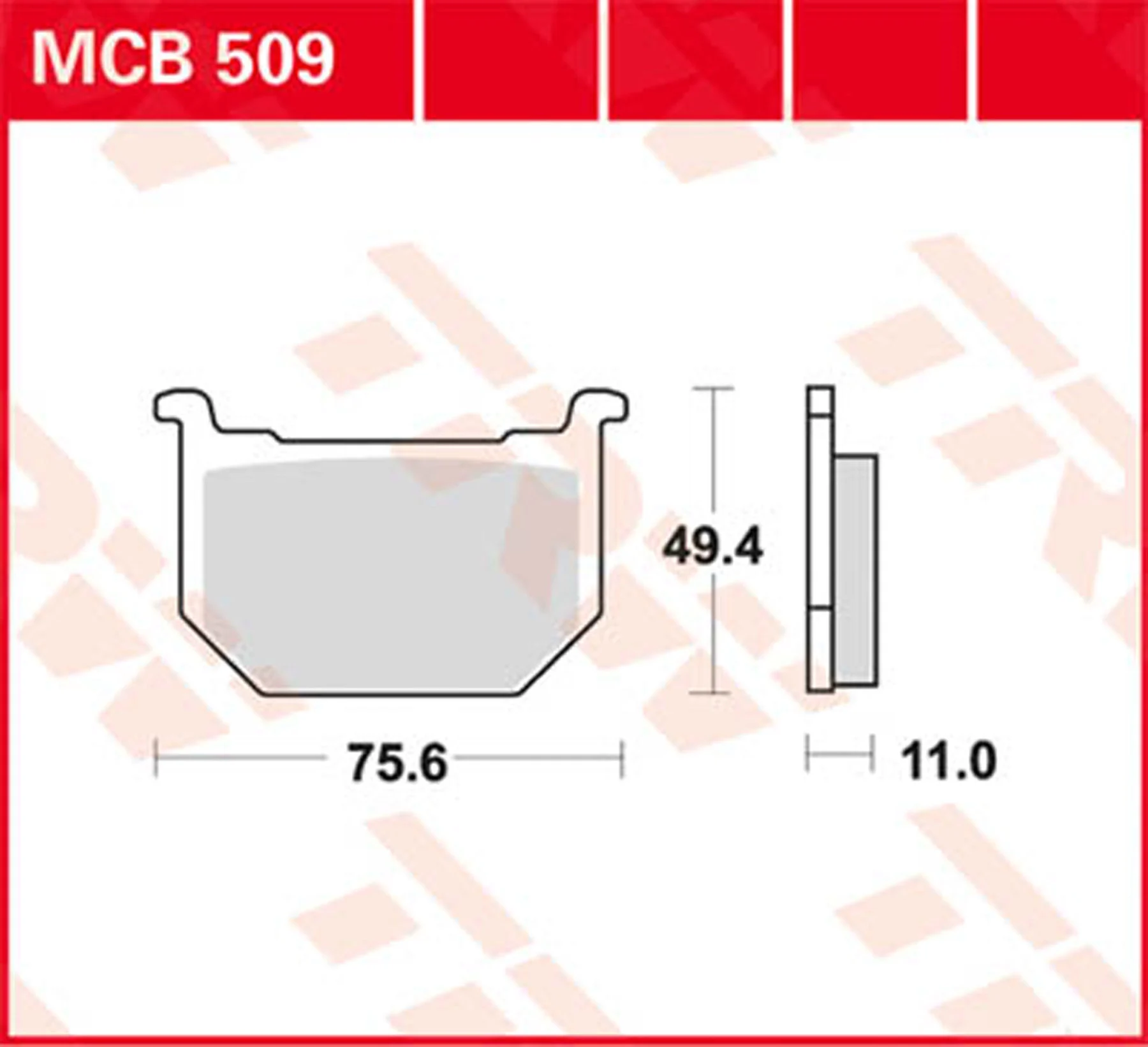 Brakepads Organic