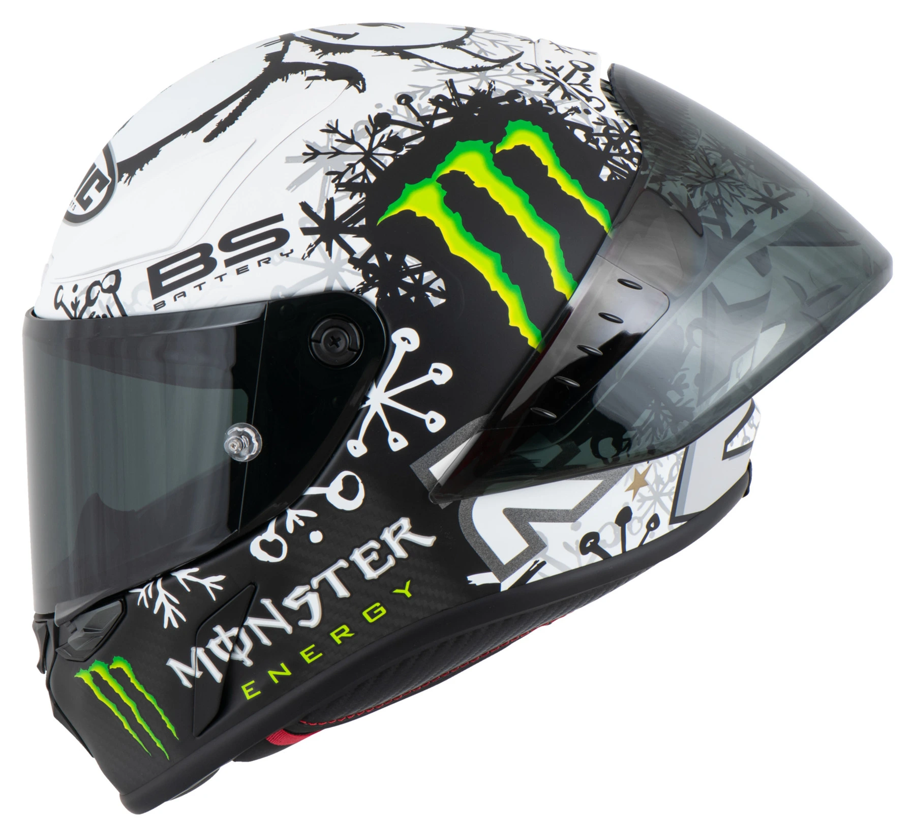 HJC RPHA 1 V2 Carbon Snow.Diab. MC10SF low-cost | Louis 🏍️