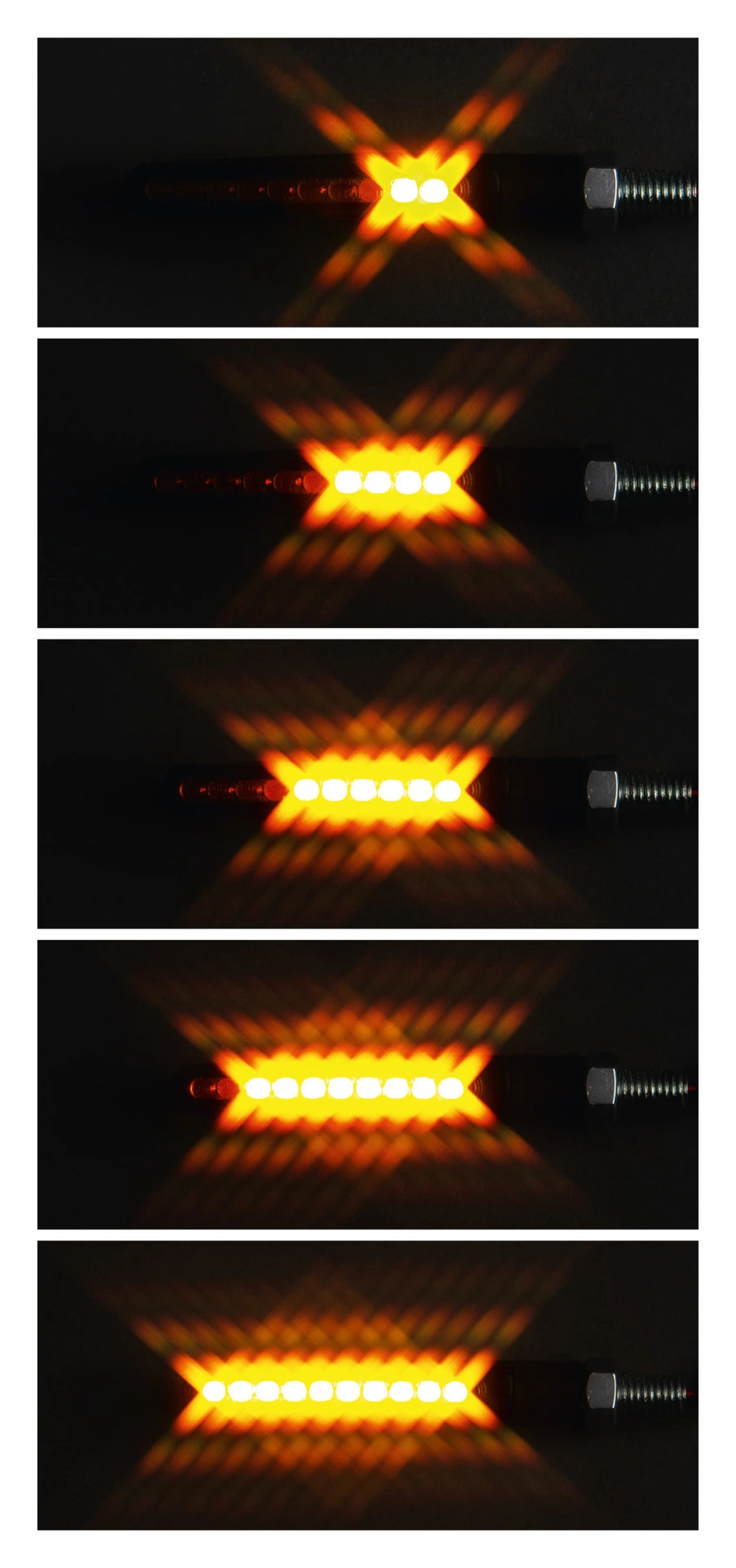 Lauflicht-LED-Blinker -Luca V2-