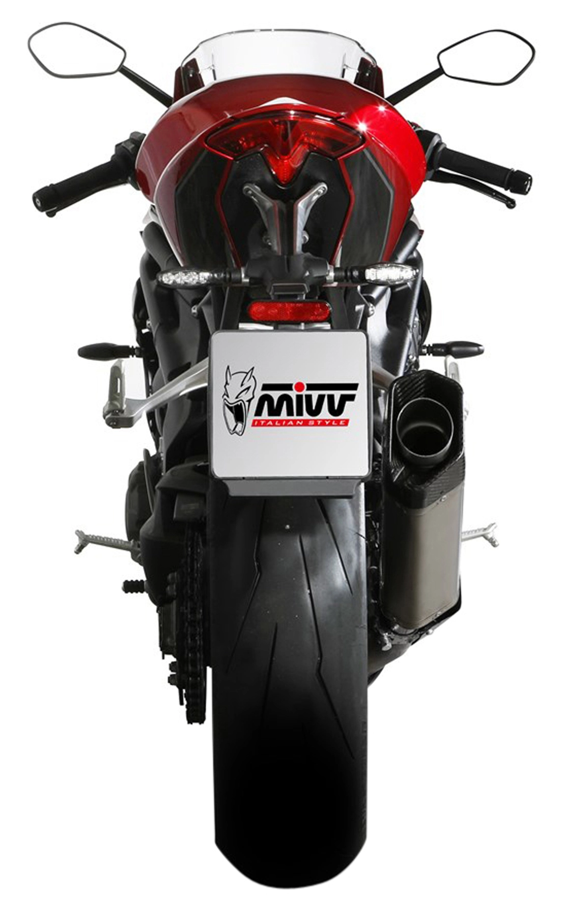 Sistema di scarico MIVV SR-1 con EG-BE