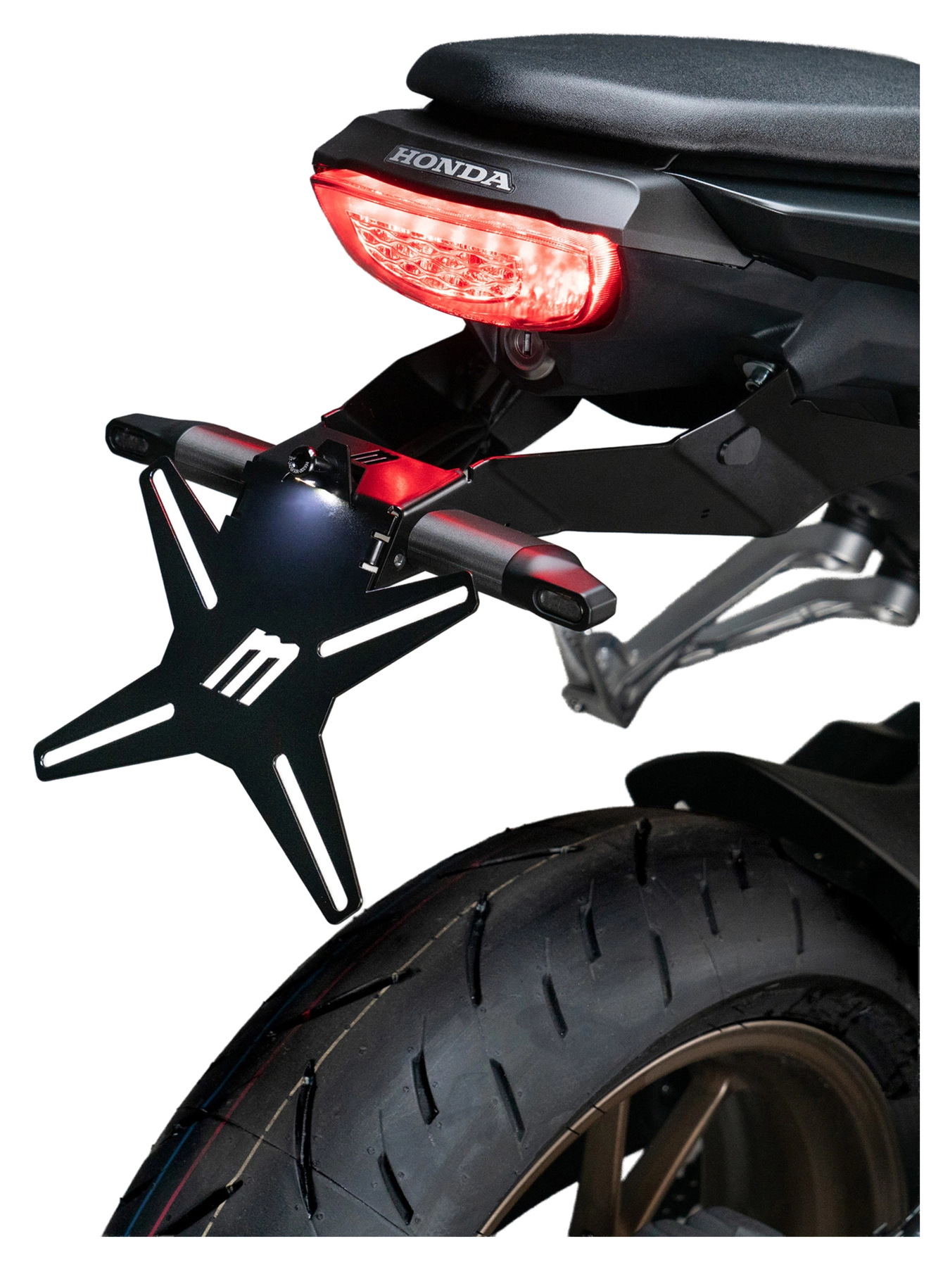 Soporte de matrícula Motoism para Honda