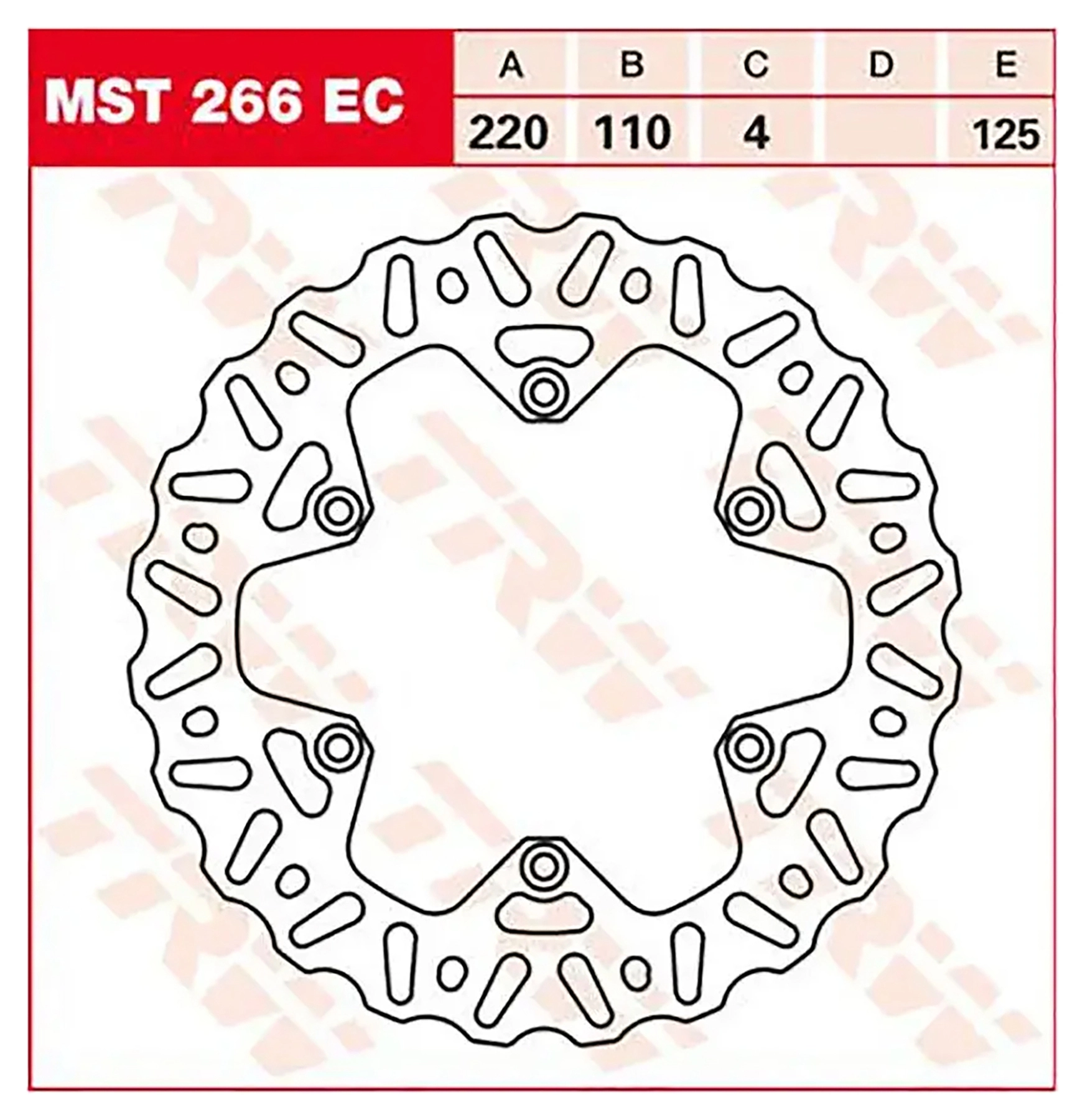 Rígido offroad MST266EC