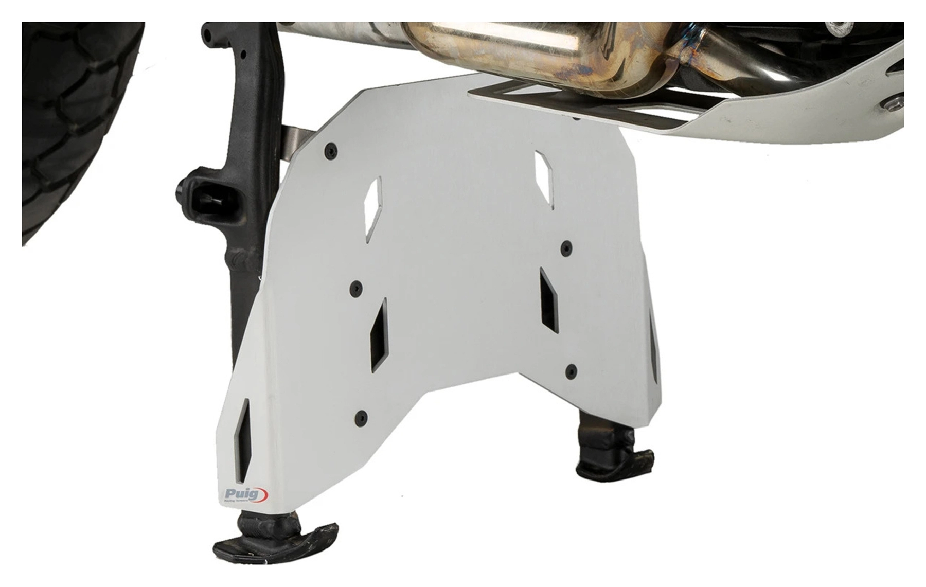 Placa de proteção p/descanso principal