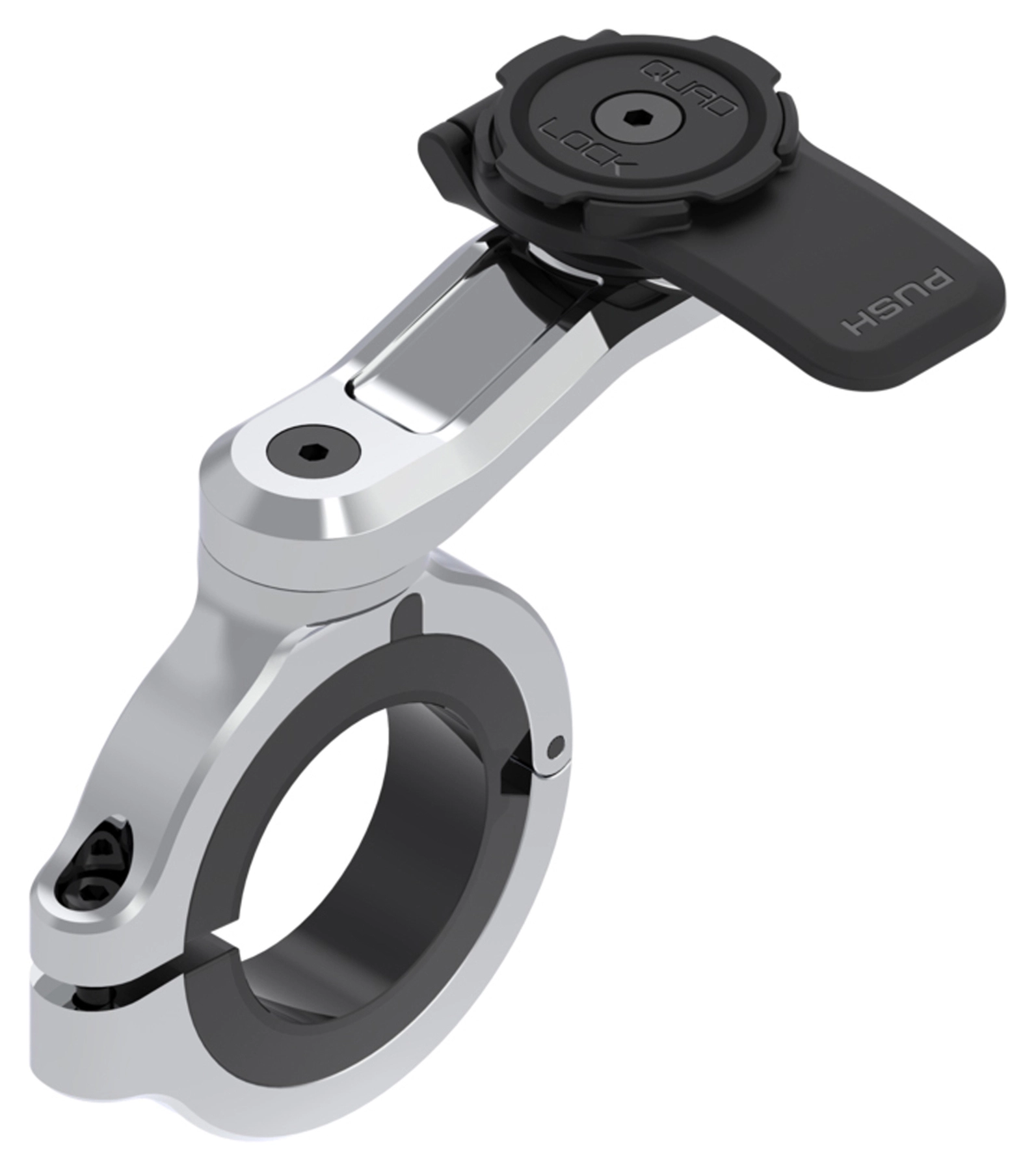 Handlebar Mount Pro, Chrome, Large