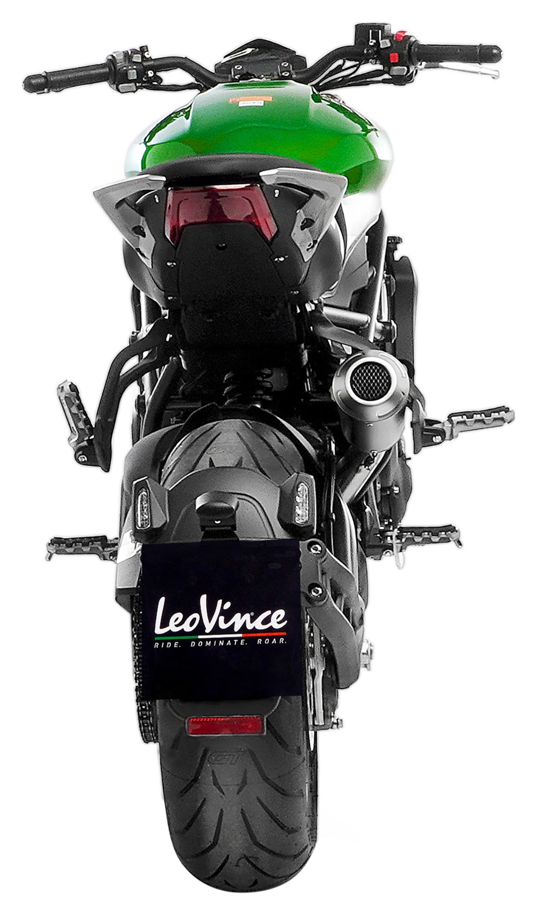 LeoVince LV-10 einddemper m. EG-BE