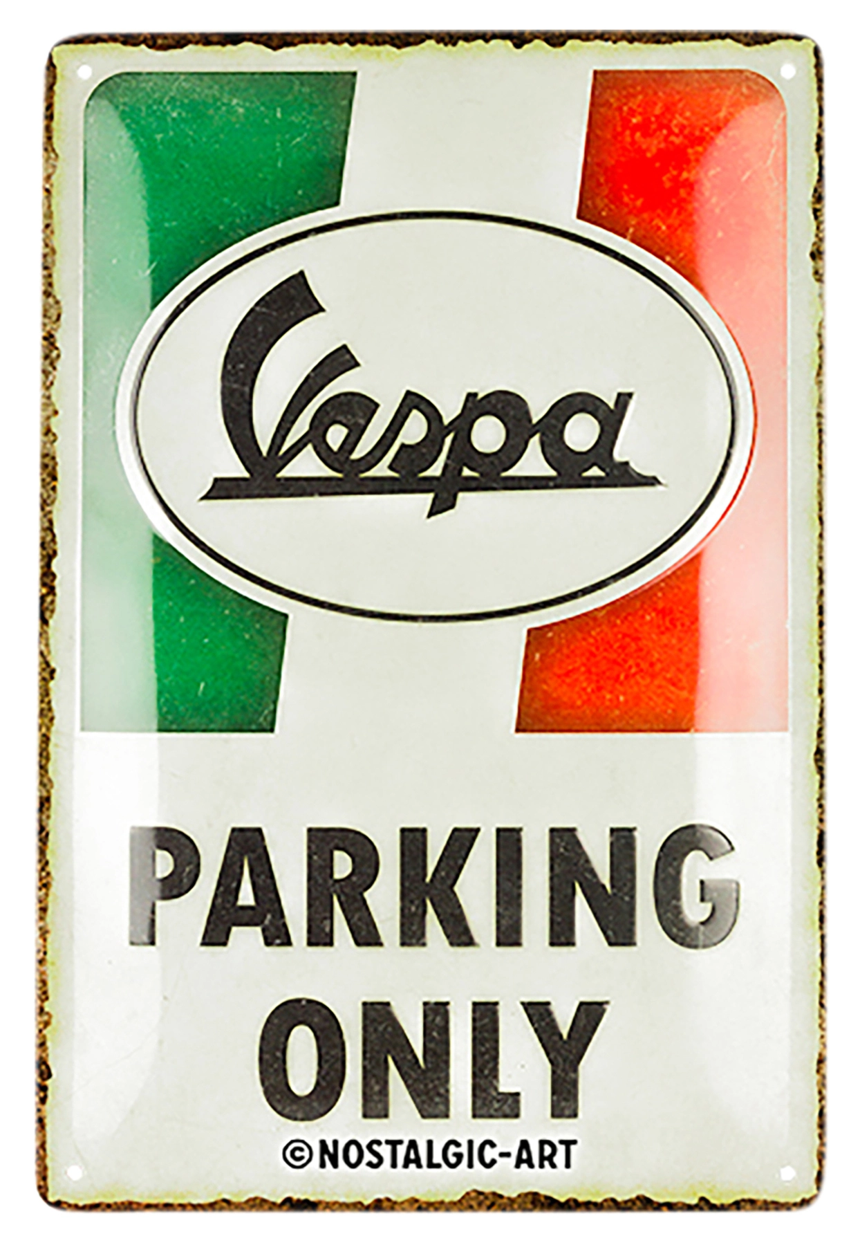 Tabl. blasz. Vespa „Parking Only”