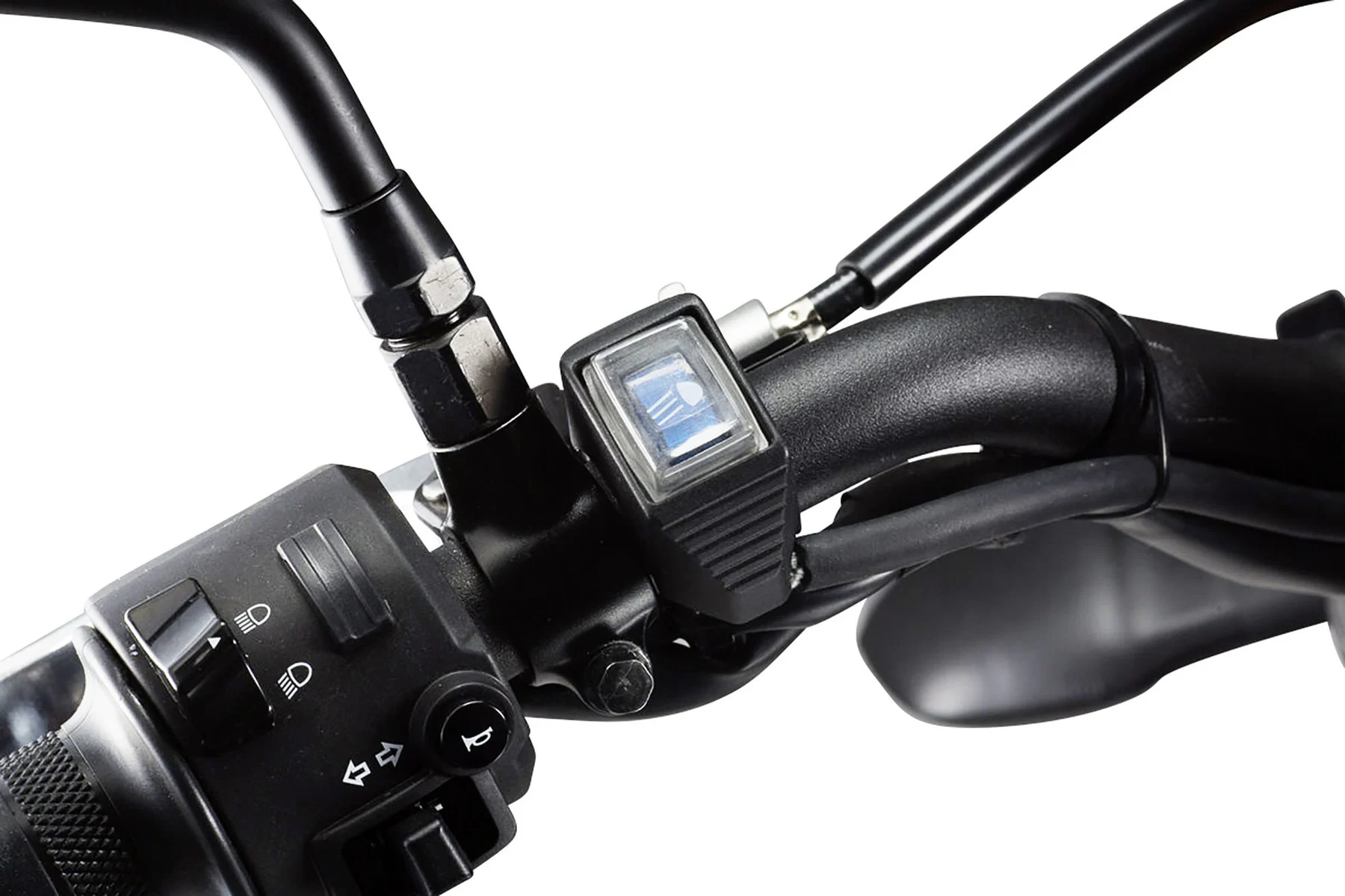 High beam switch, blue