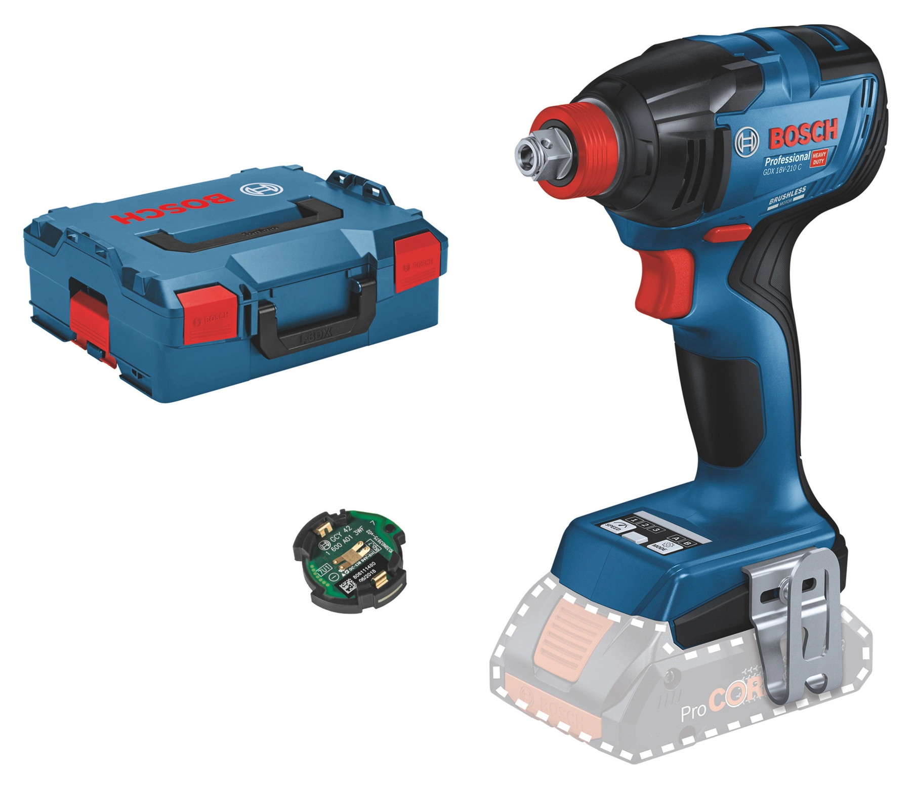 Bosch BOSCH PROFESSIONAL AKKU SCHLAGSCHR. GDX 18V 210 C