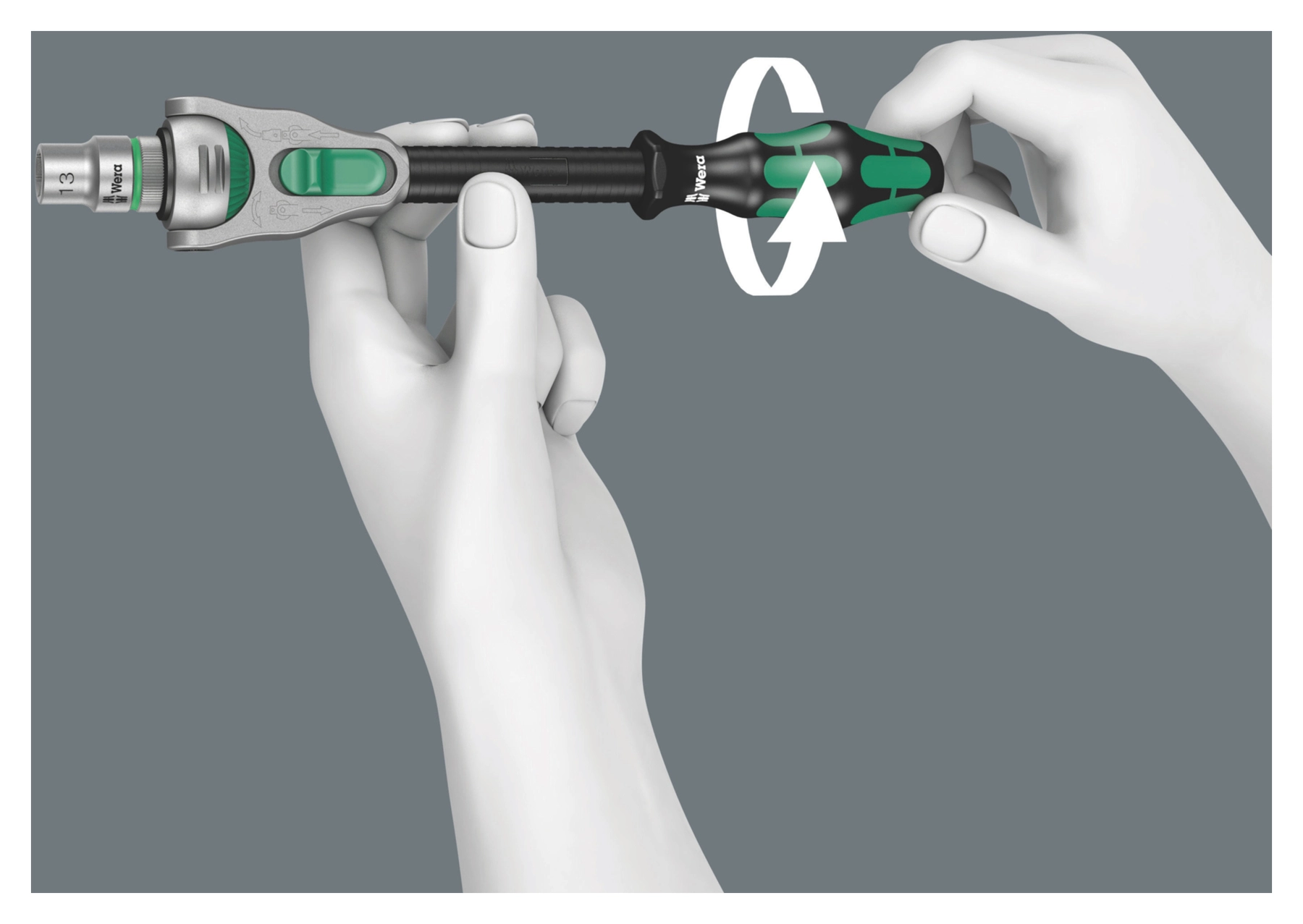 8100 SB All-in Zyklop Speed ratchet set