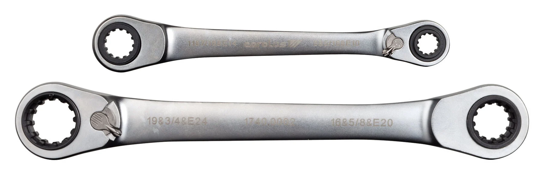 Double Ratcheting Wrench Set