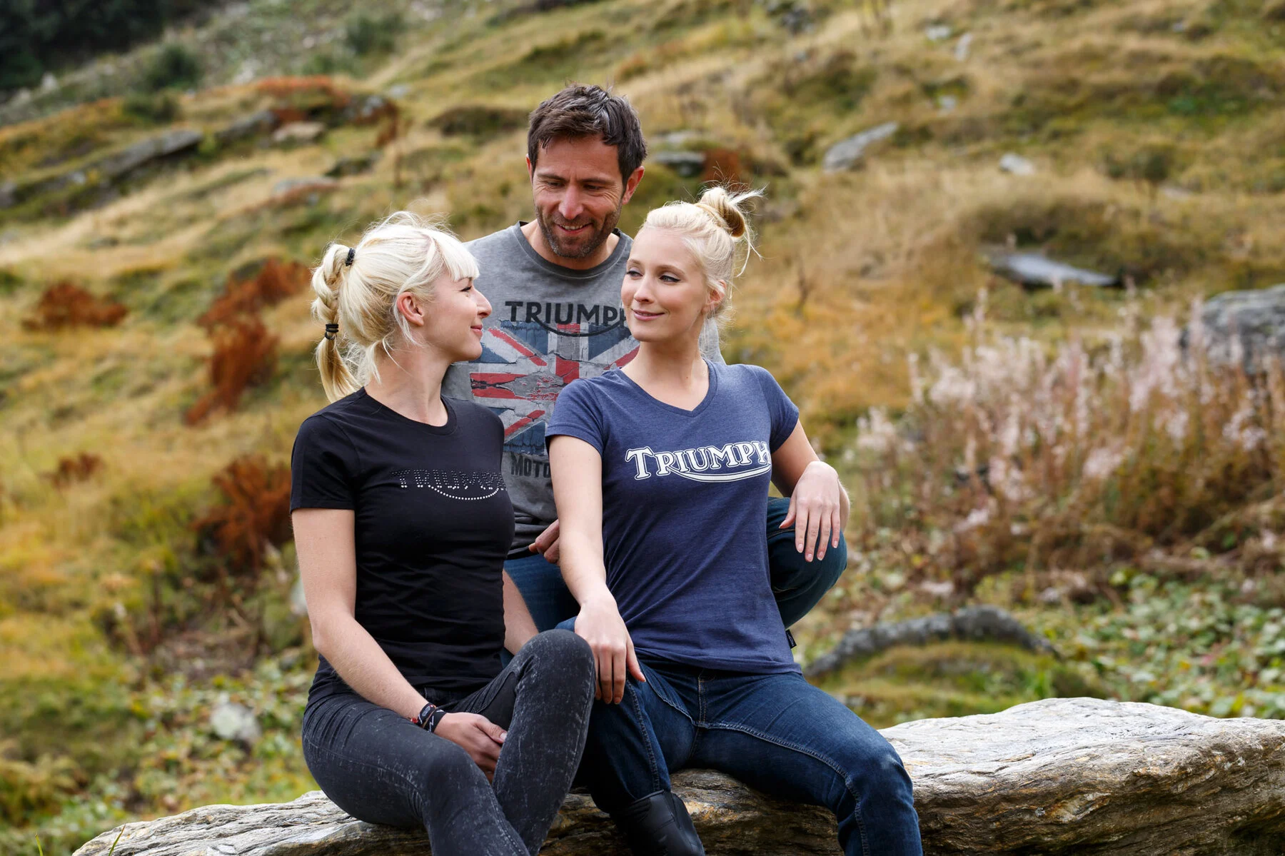 Triumph Crack Union Jack T-Shirt