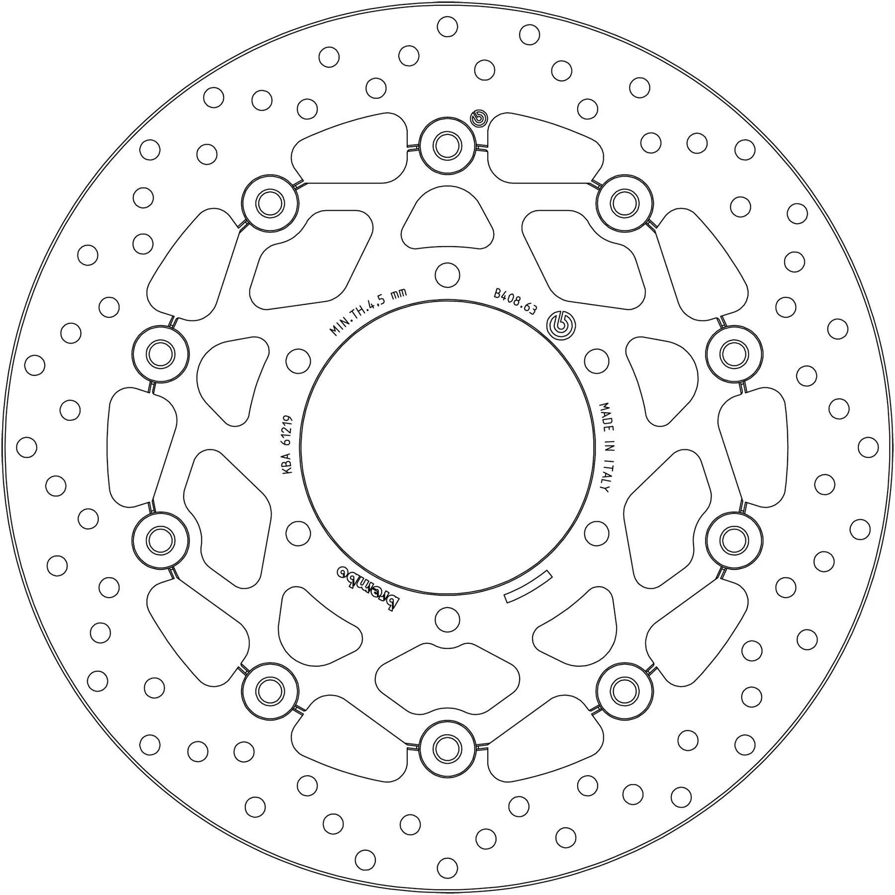Disques De Frein Flottants