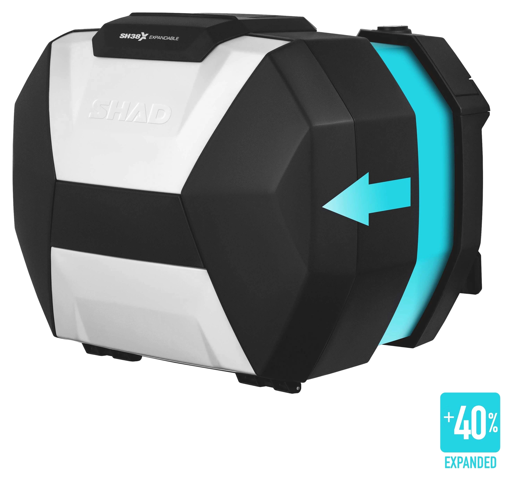 Sidoväska SH38X expanderbar aluminium