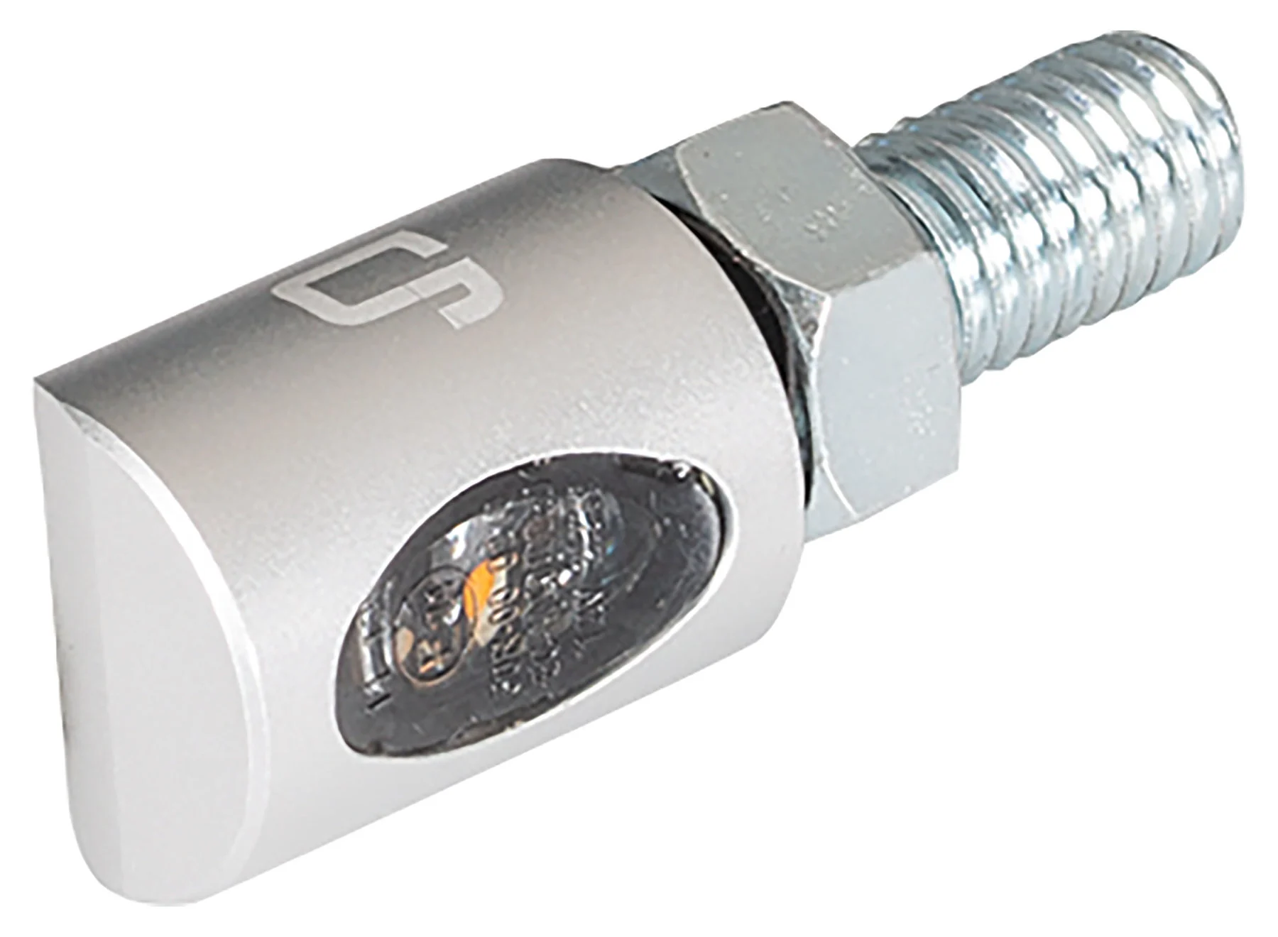 Clignotant Power LED -Pepe- silver