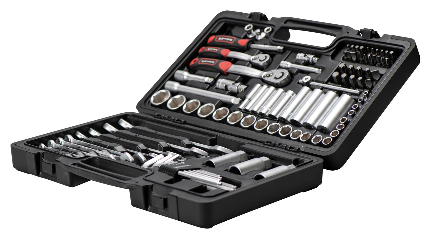Tool set 92 pieces, metric