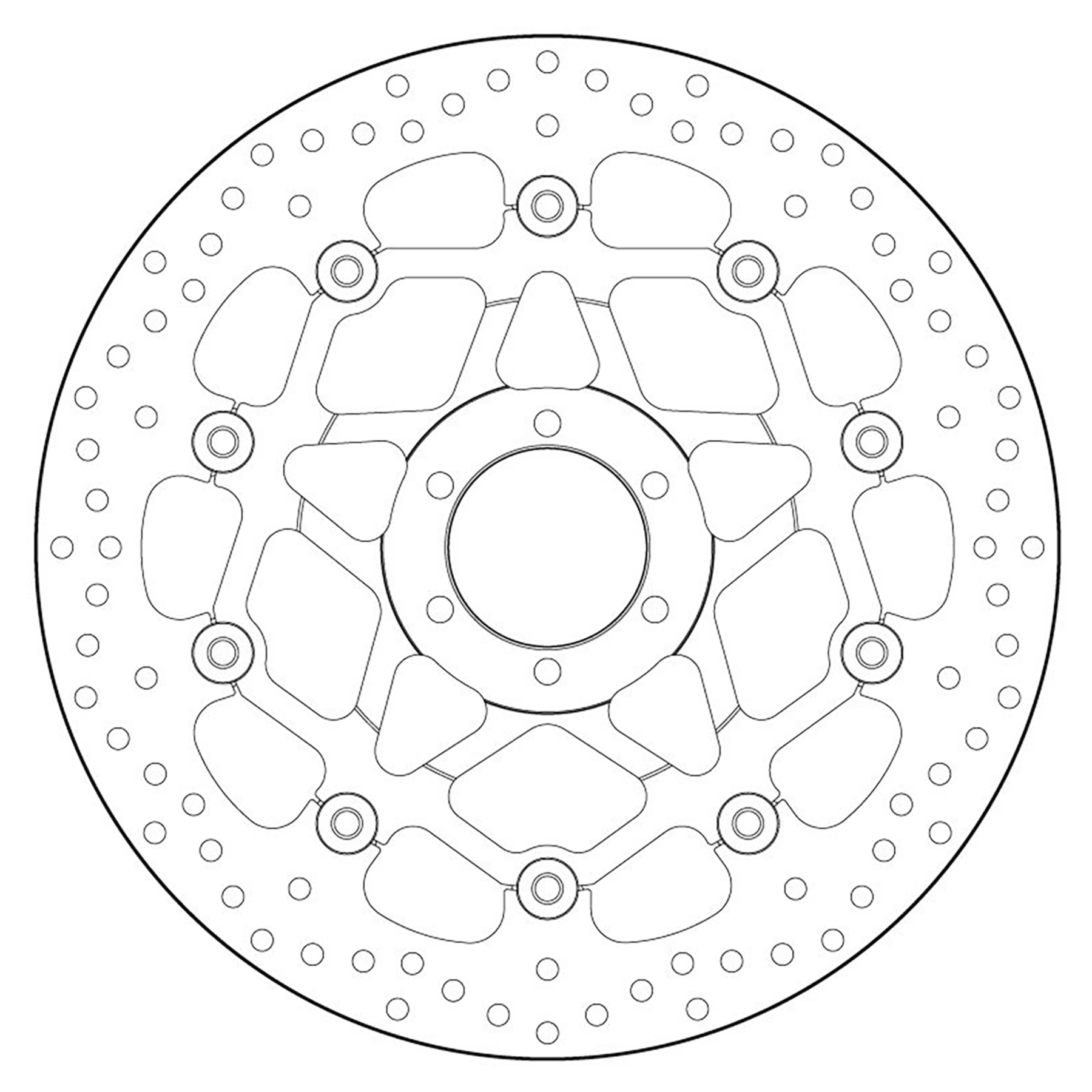 Disques De Frein Flottants