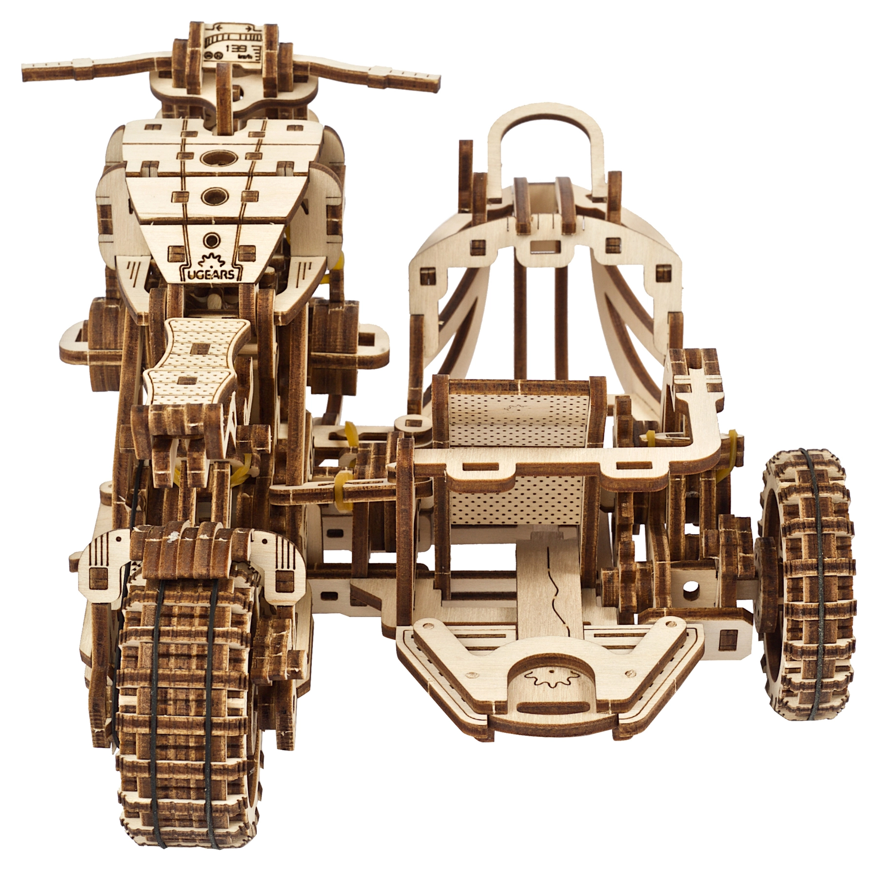 Model motocyklu UGEARS Scrambler UGR-10