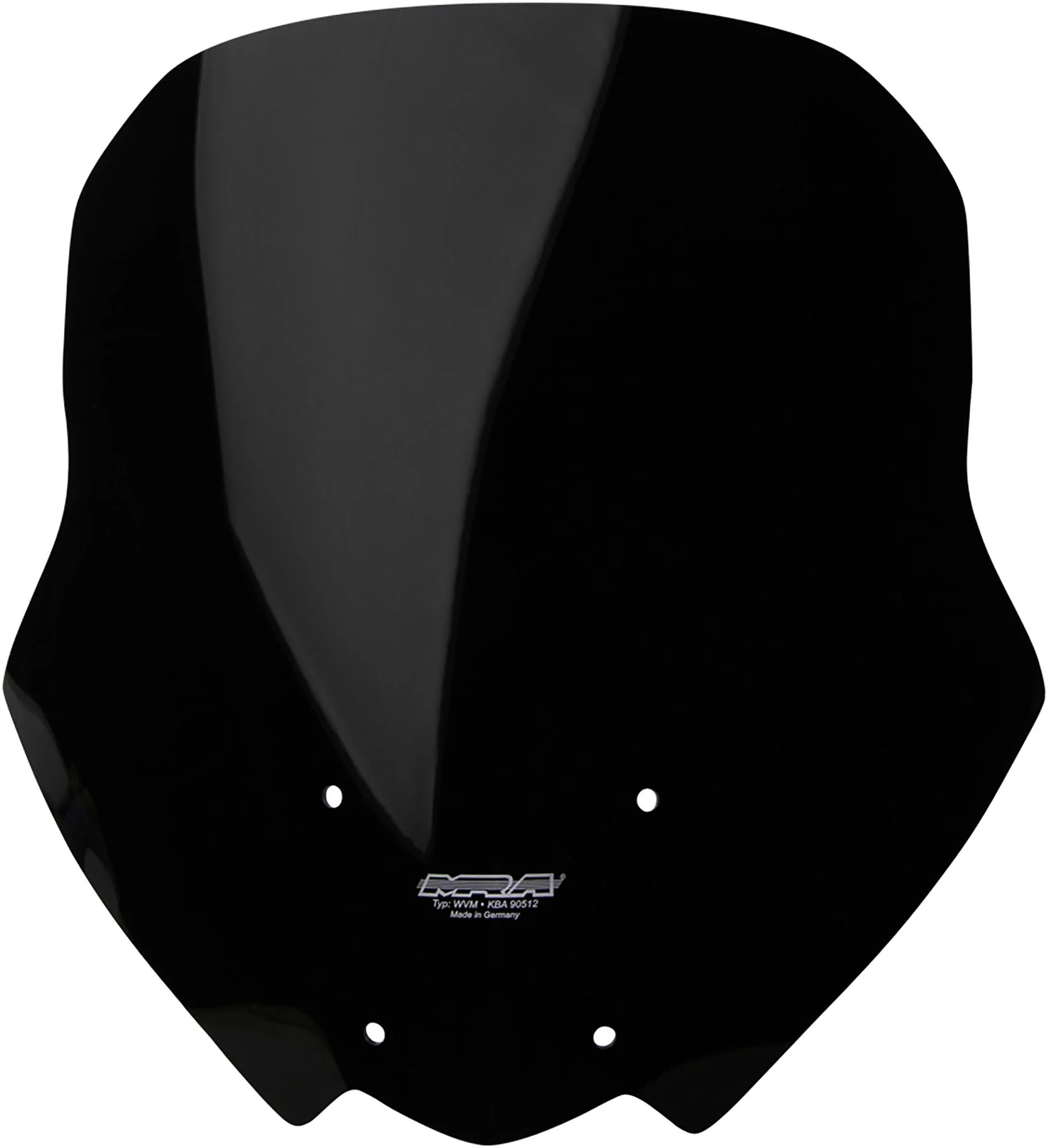 Tourenscheibe Schwarz