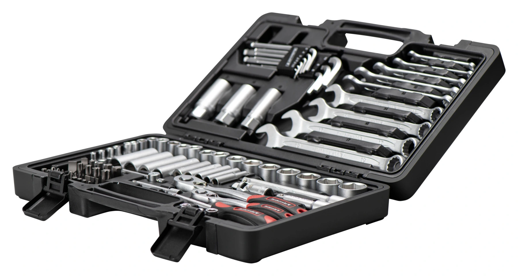 Tool set 92 pieces, metric