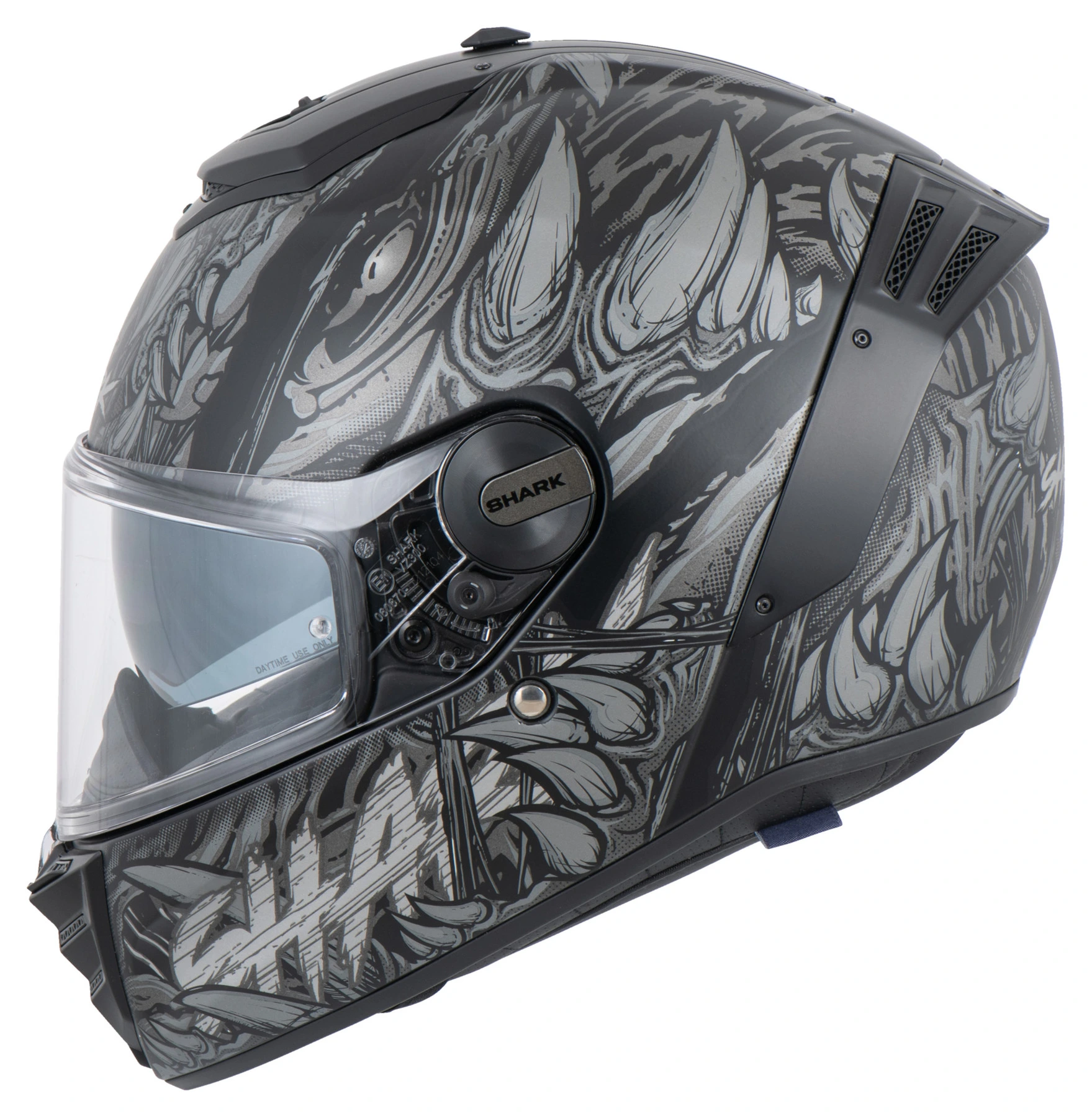 SHARK SPARTAN RS Shaytan Casco Moto Integrale - Fibra Composita, Omologato ECE 22.06, Taglia S