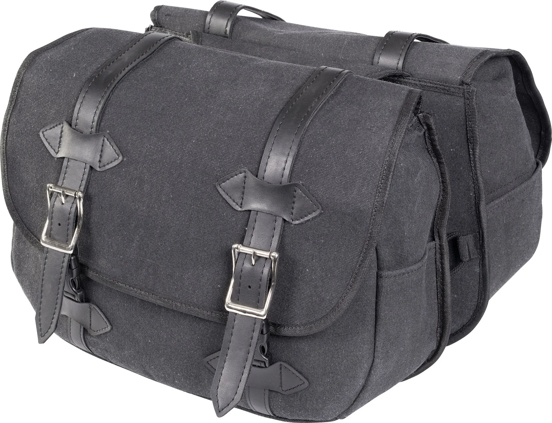 CANVAS SADDLE BAGS SET 2X14 LITRES low cost Louis