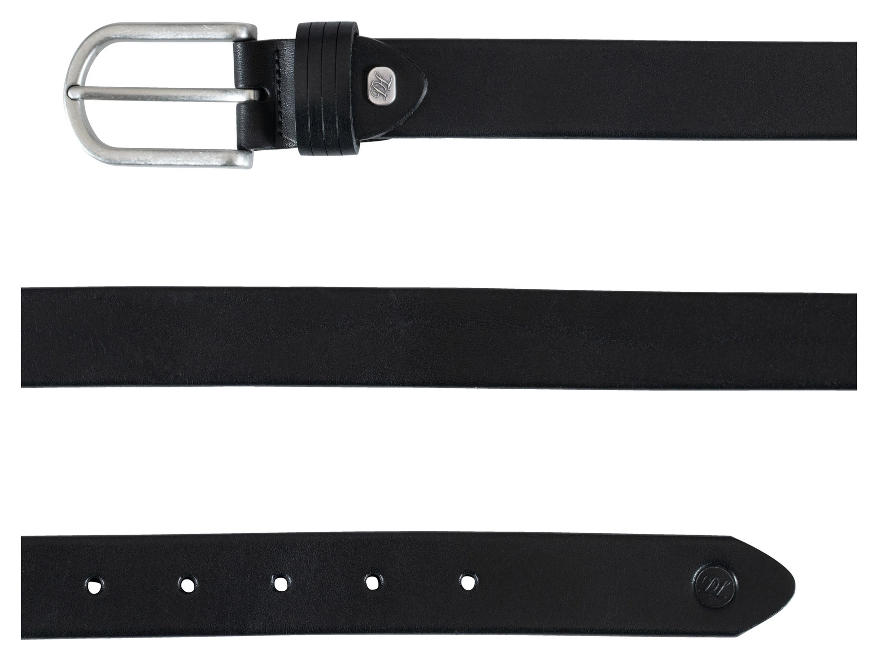 DL-AC-8- Leatherbelt, black