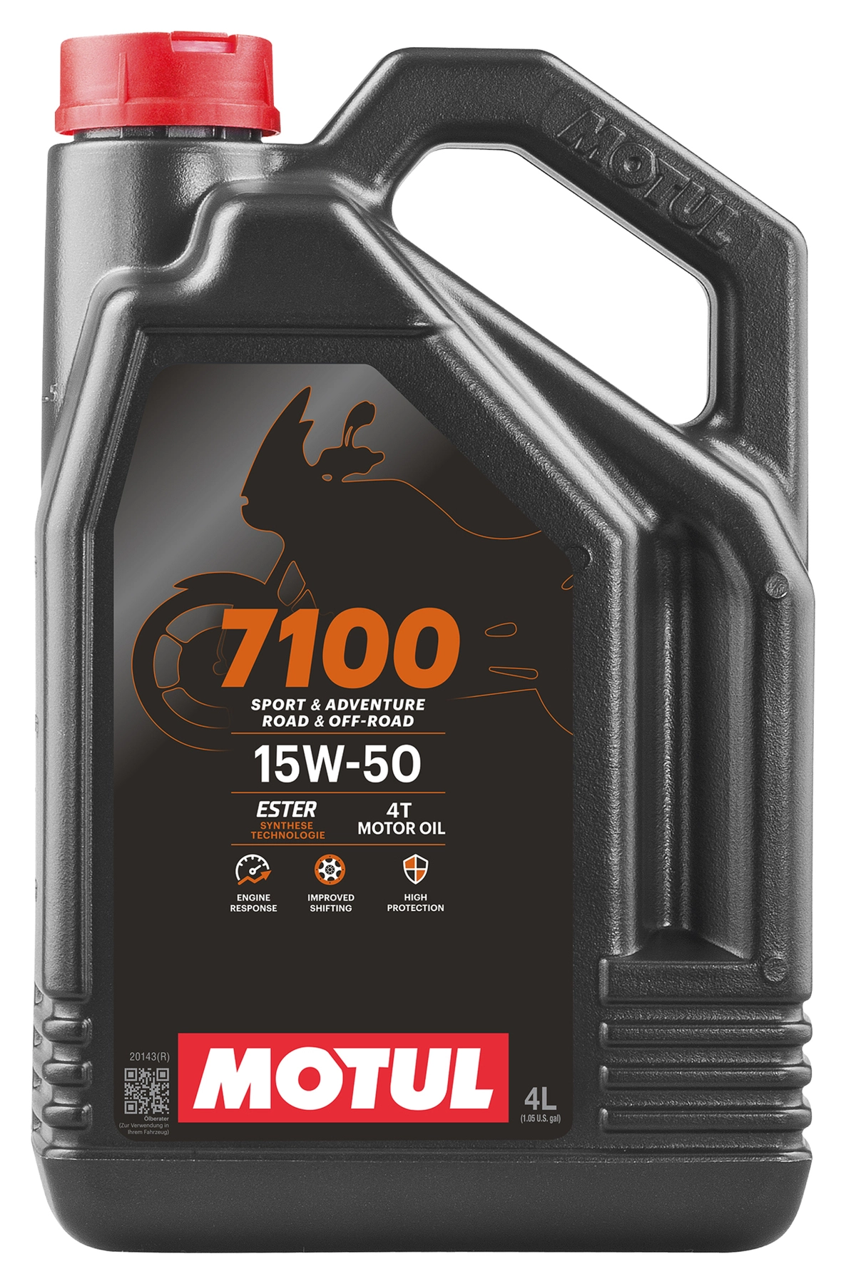 Motorolie 7100 4T SAE 15W-50, 4 Liter