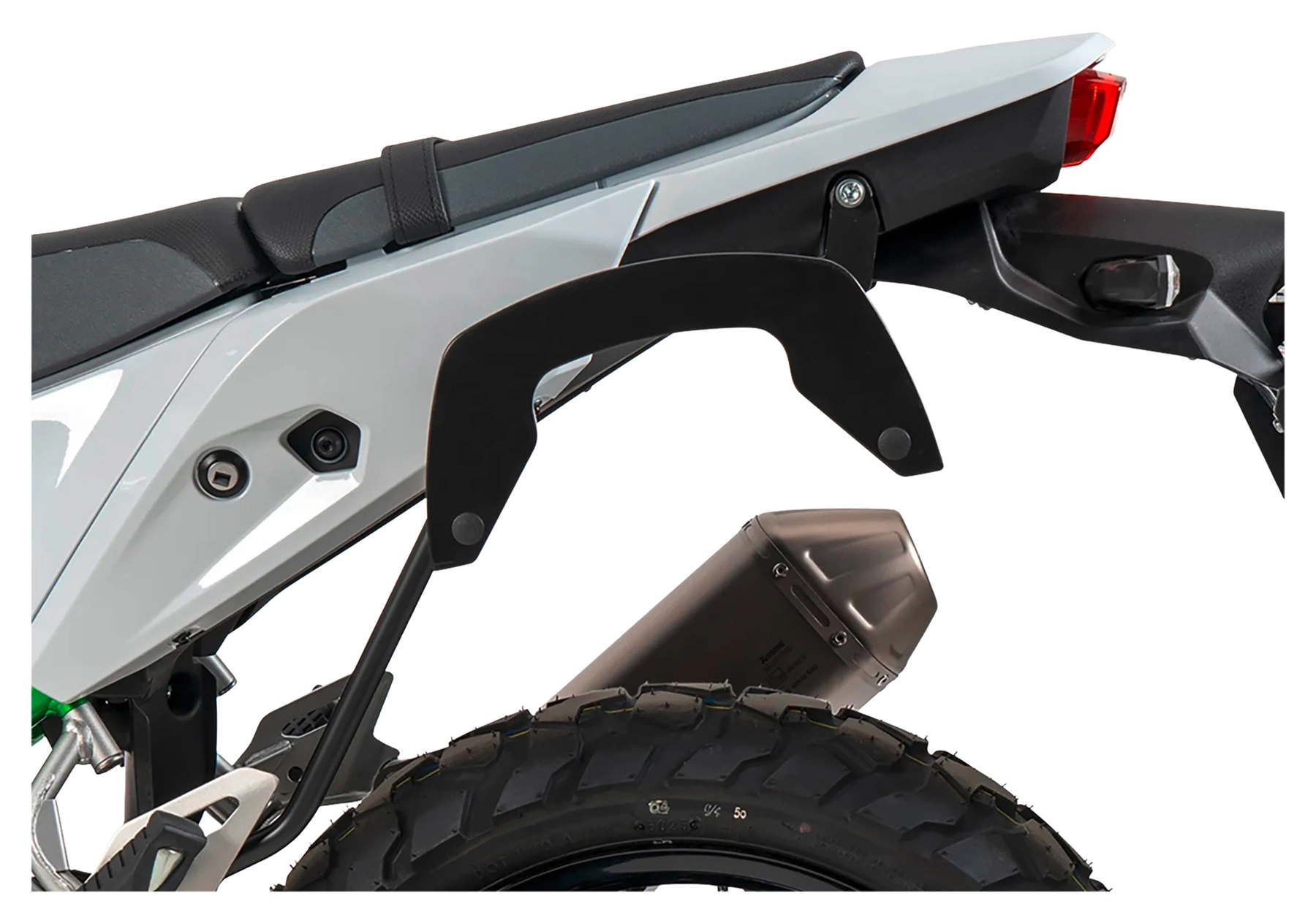 C-bow saddle bag holder